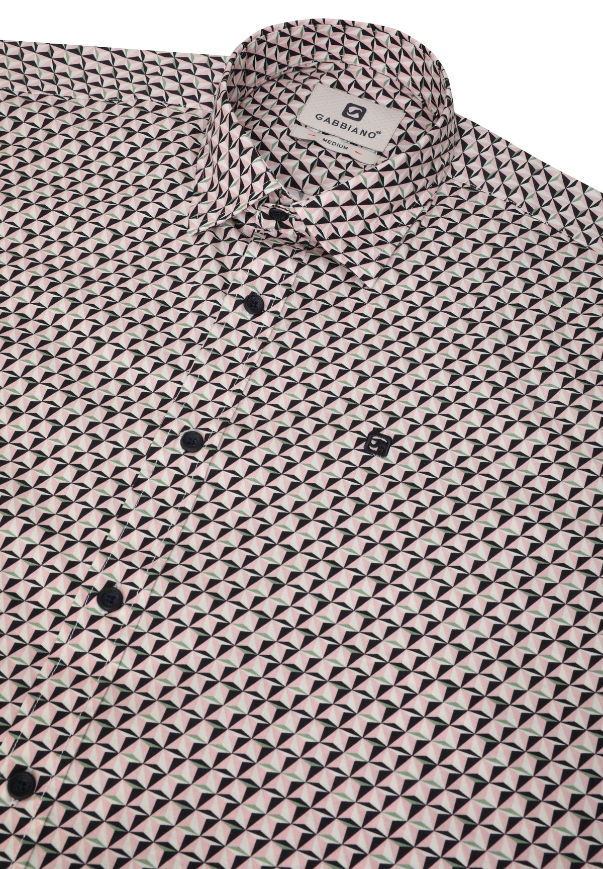 Korte mouwd hemd poplin printed
