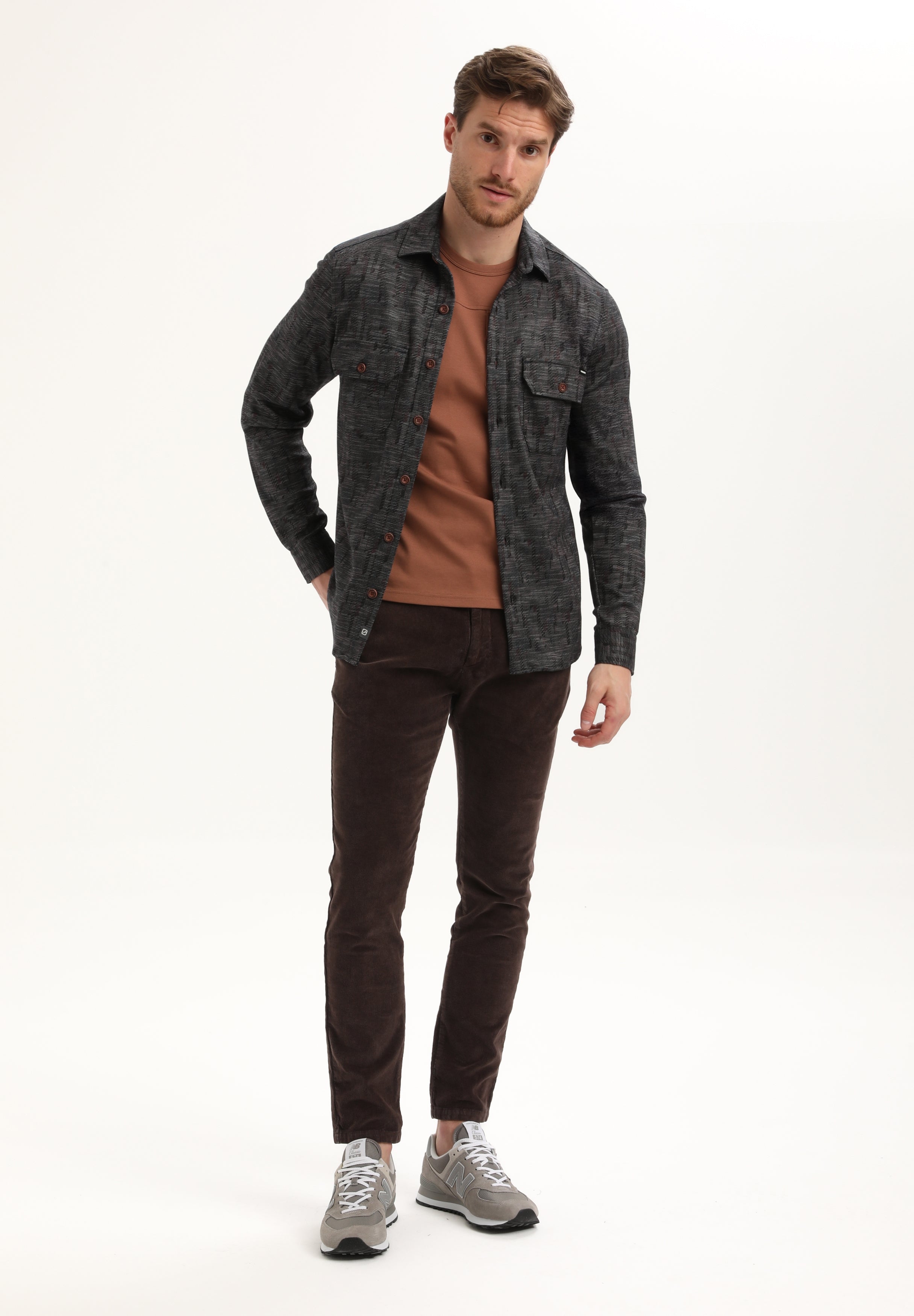 Modieus flannel overhemd