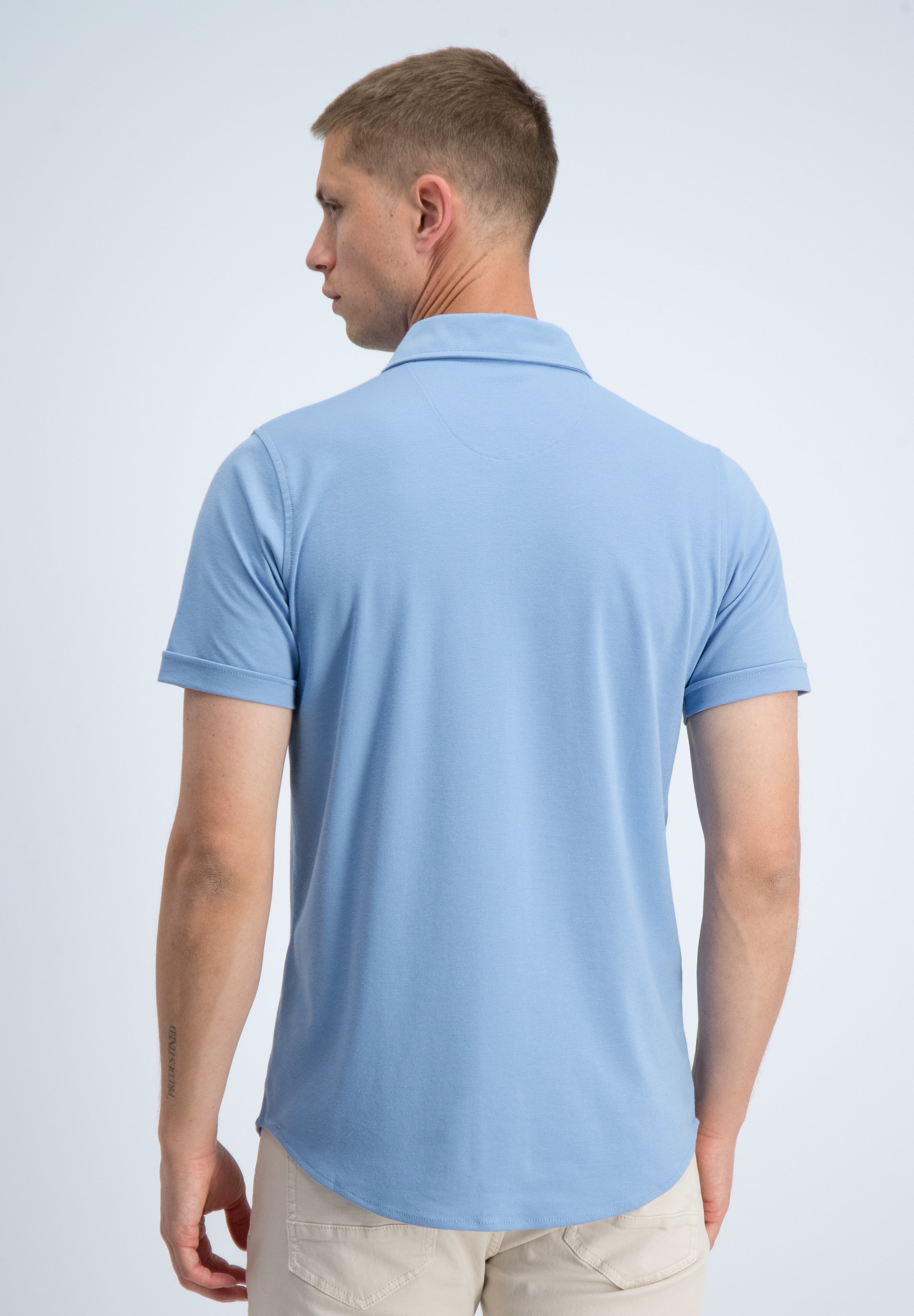 Regular fit overhemd comfort korte mouw