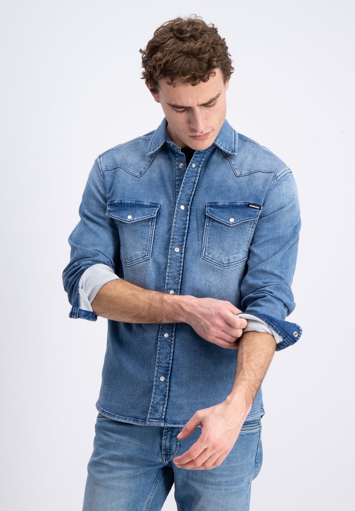 Alvon –Denim jogg overhemd