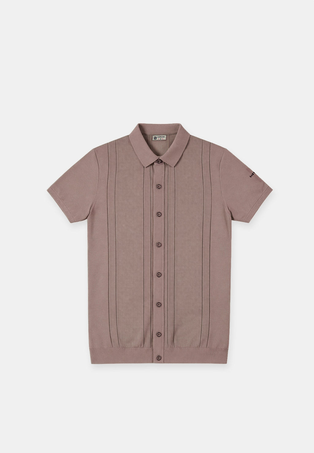 Oskar ­– Knitted Short sleeve viscose shirt