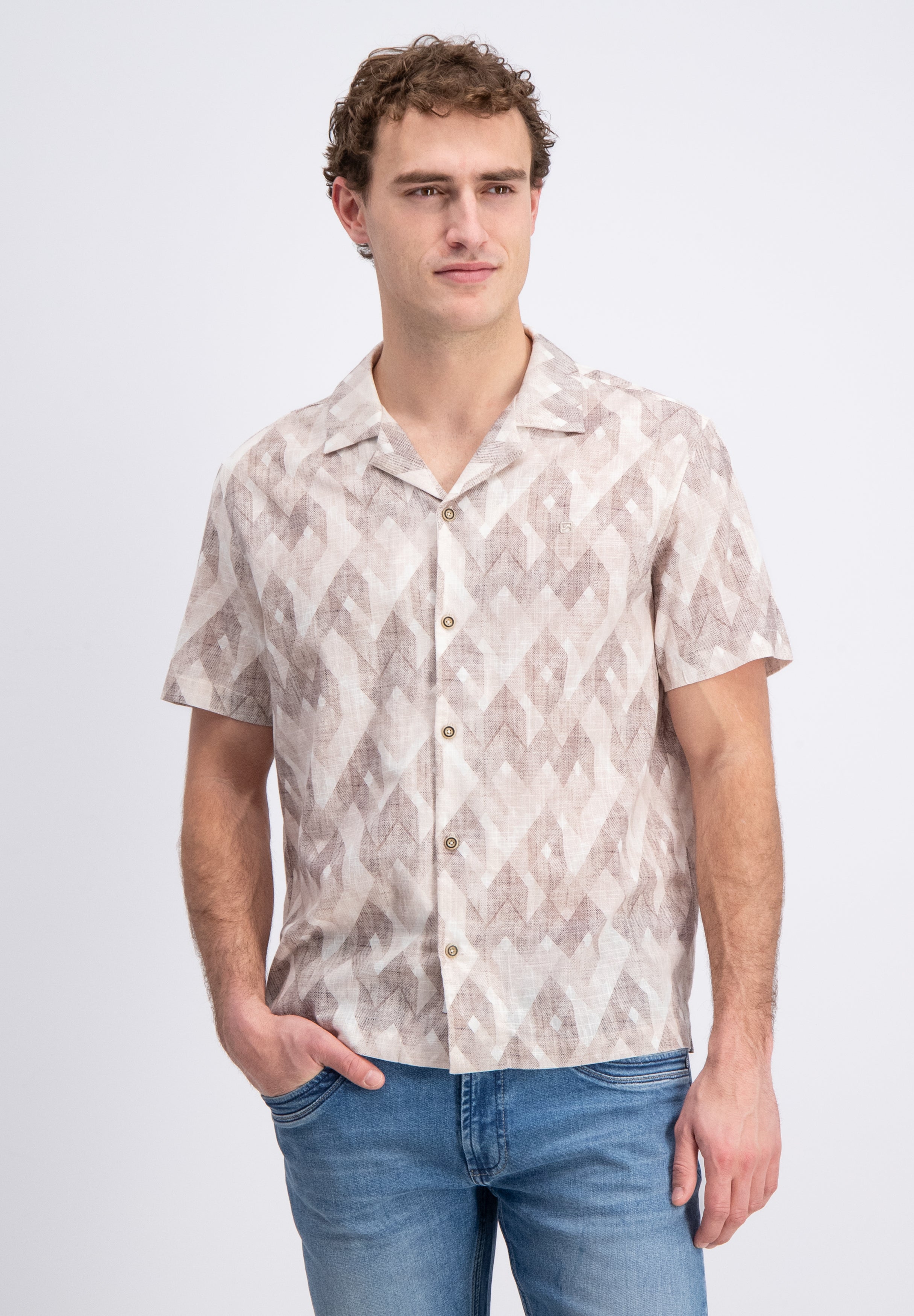 Roman – Resort slub shirt