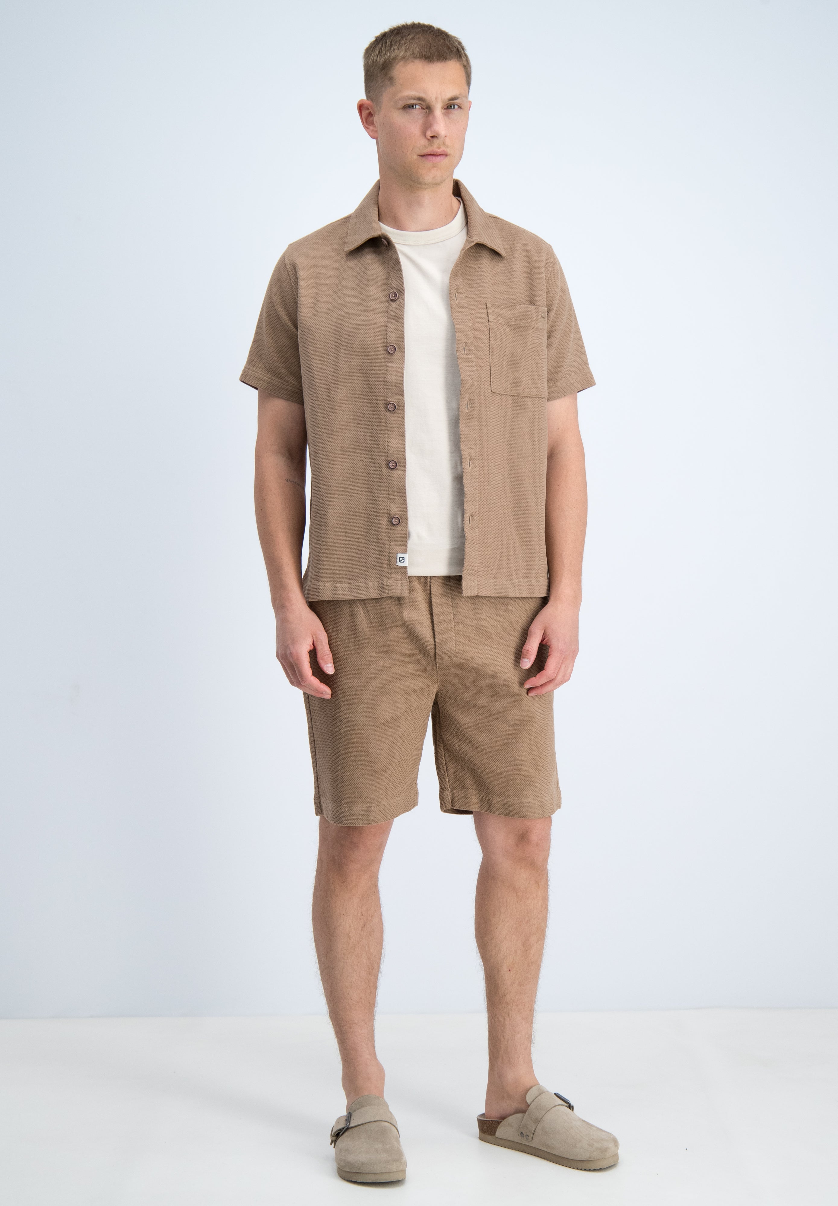 Relaxed short met structuur
