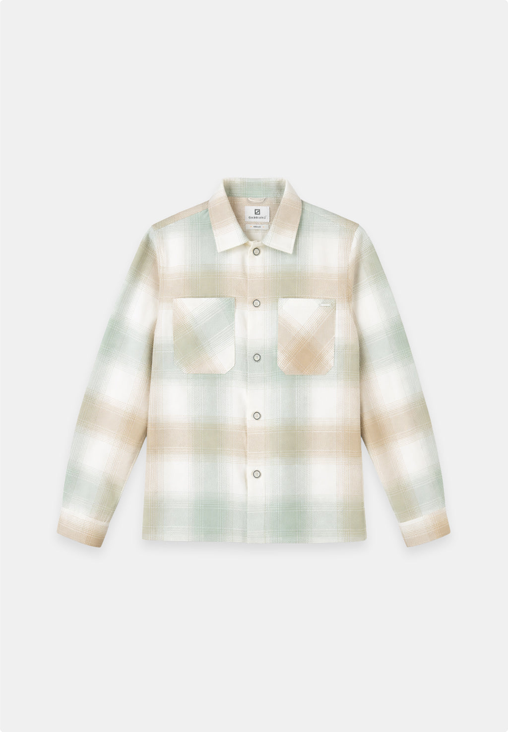 Regular fit overshirt met borstzakken