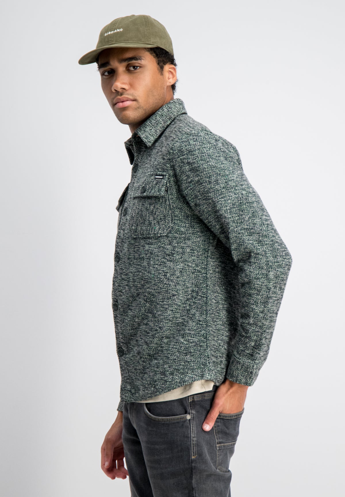 Lorn - Tweed Flannel Overshirt