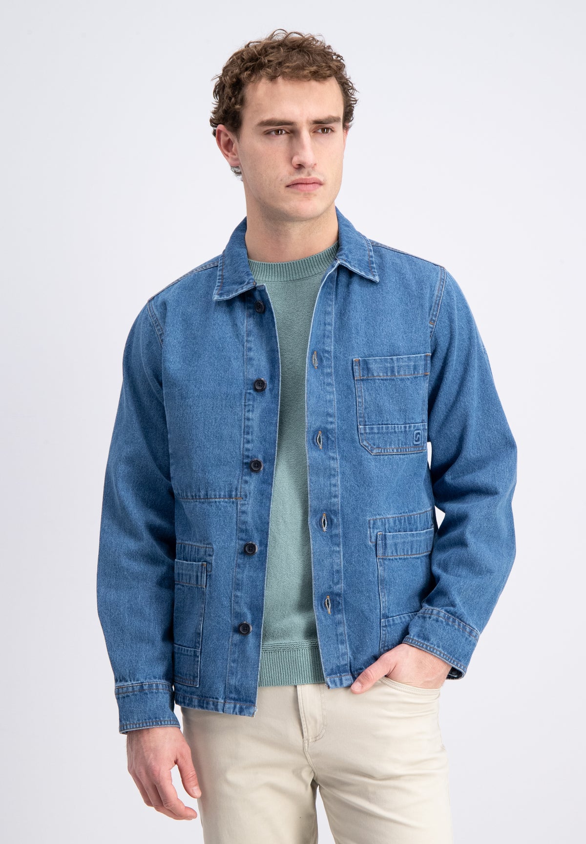 Rekon – Denim worker shacket