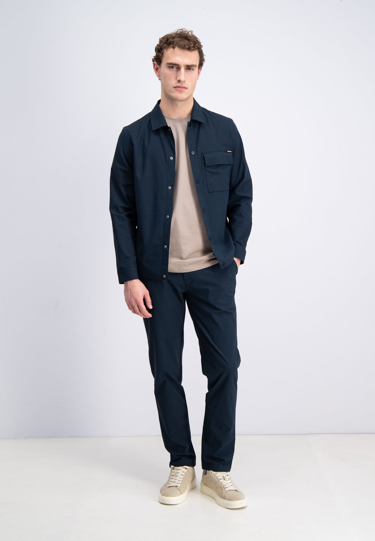 Travel overshirt 4way-stretch