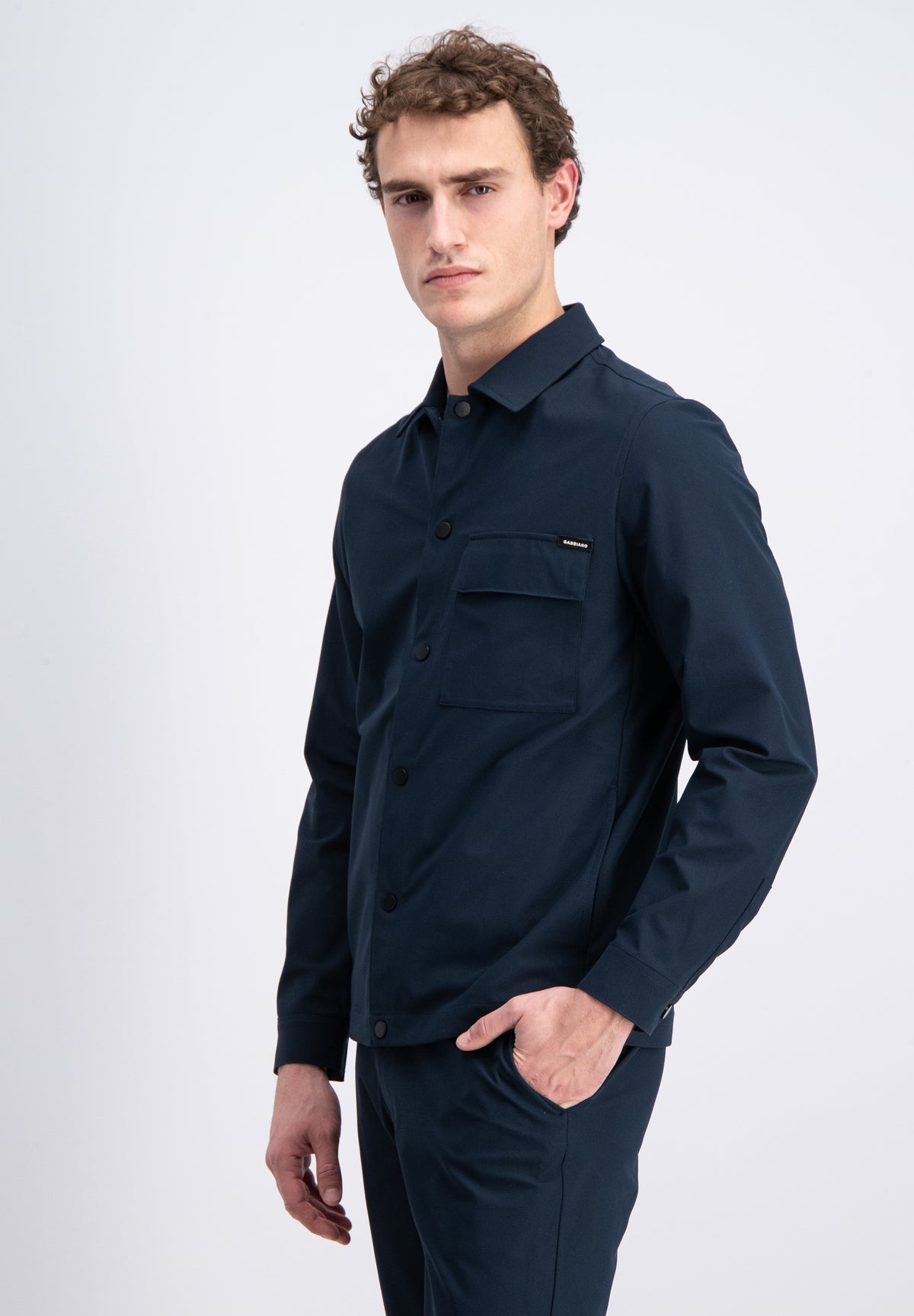 Travel overshirt 4way-stretch