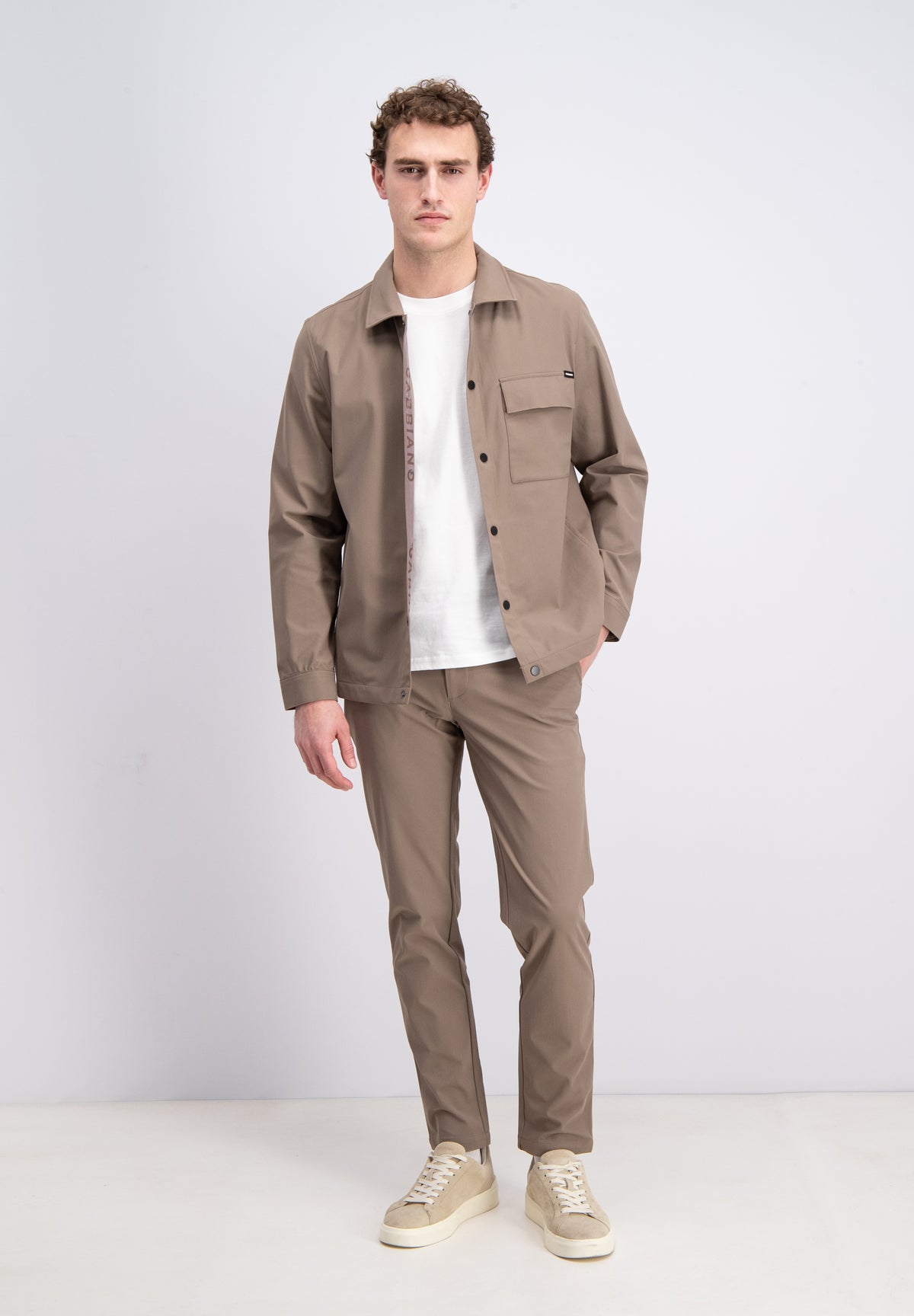 Travel overshirt 4way-stretch