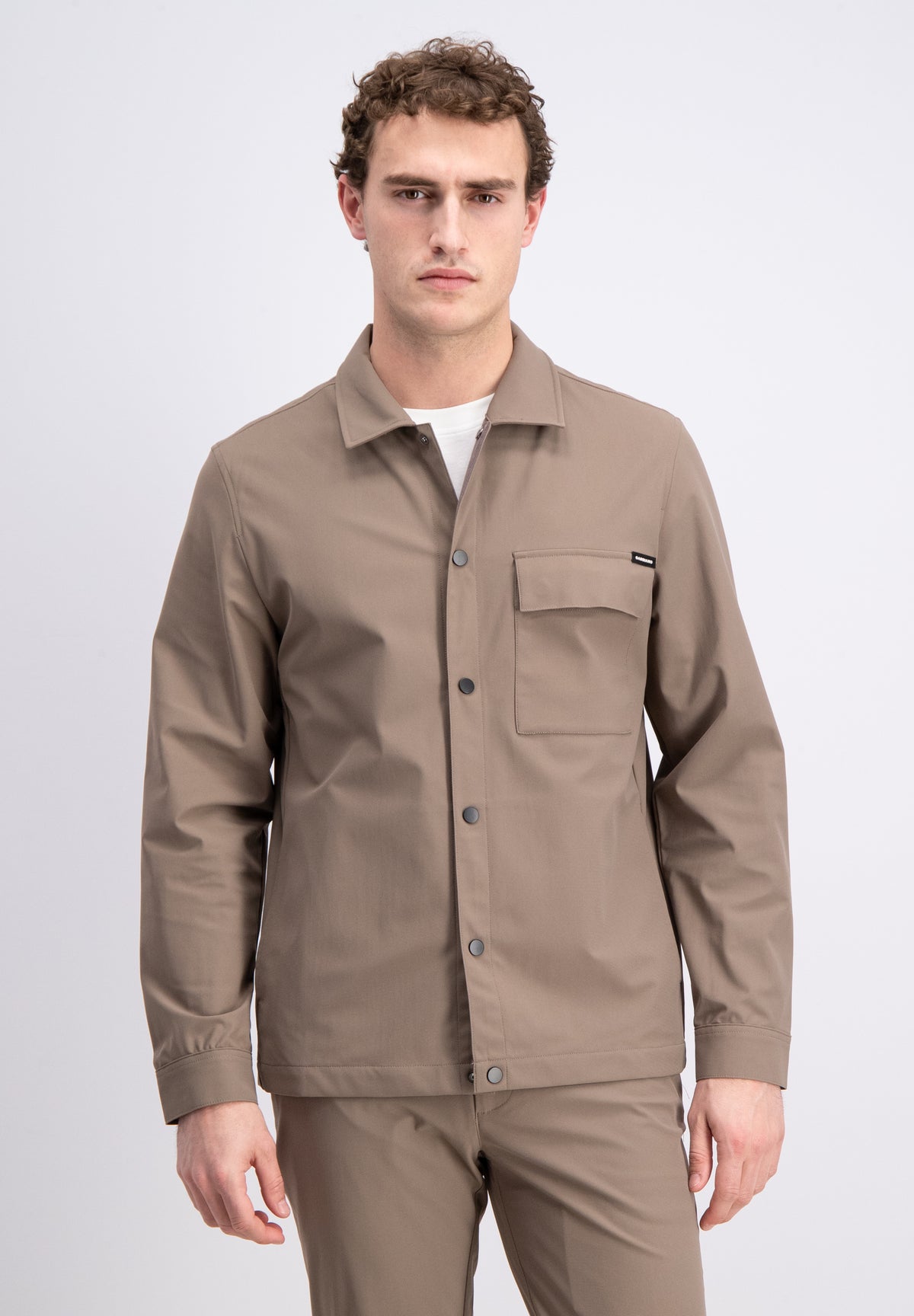 Travel overshirt 4way-stretch