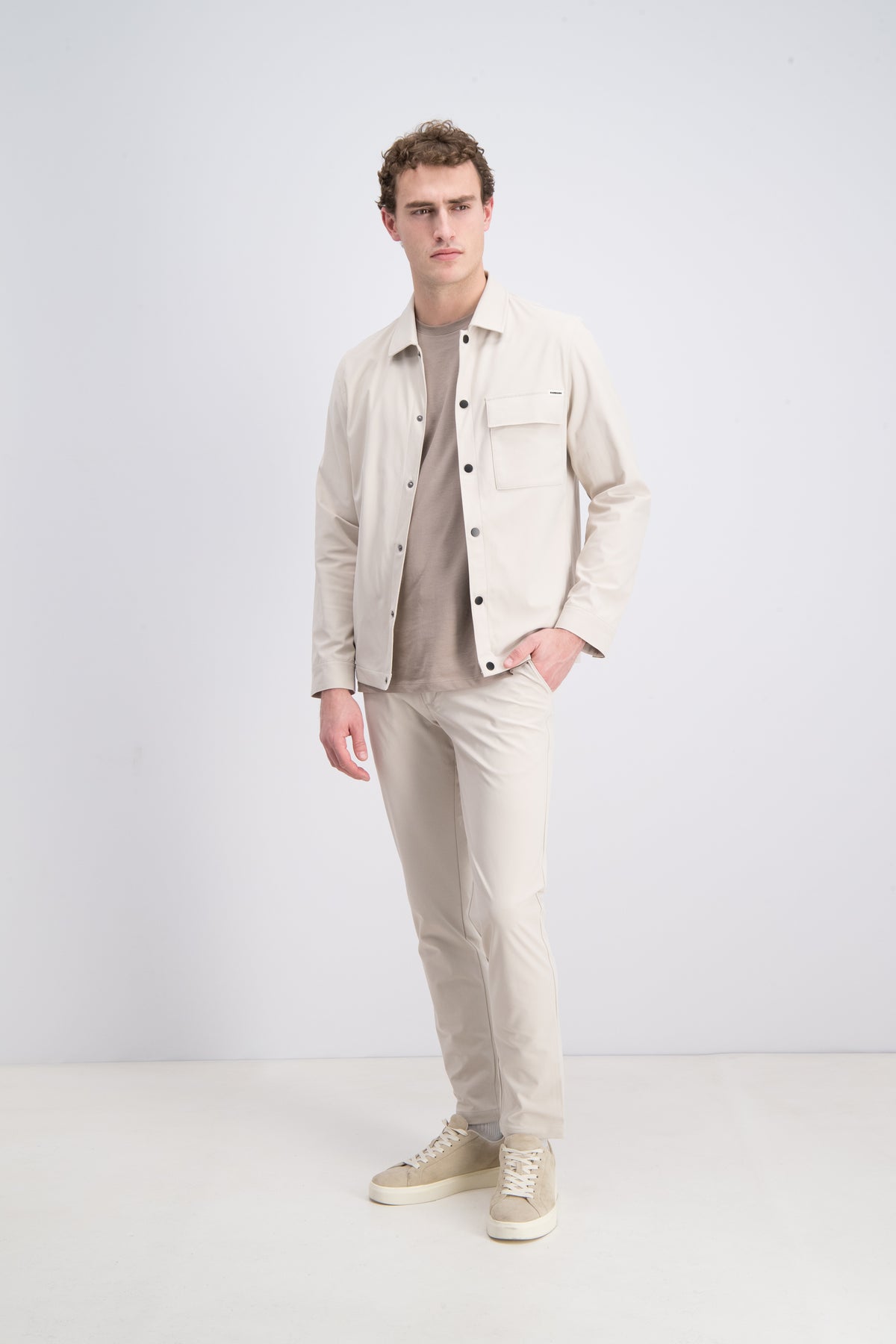 Travel overshirt 4way-stretch