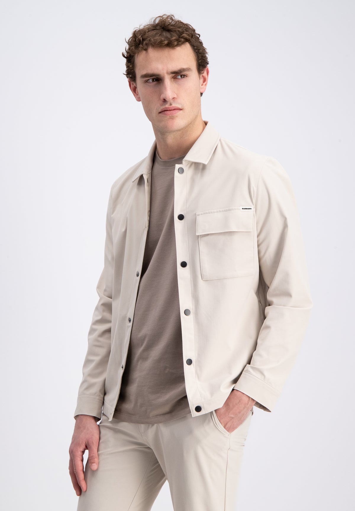 Travel overshirt 4way-stretch