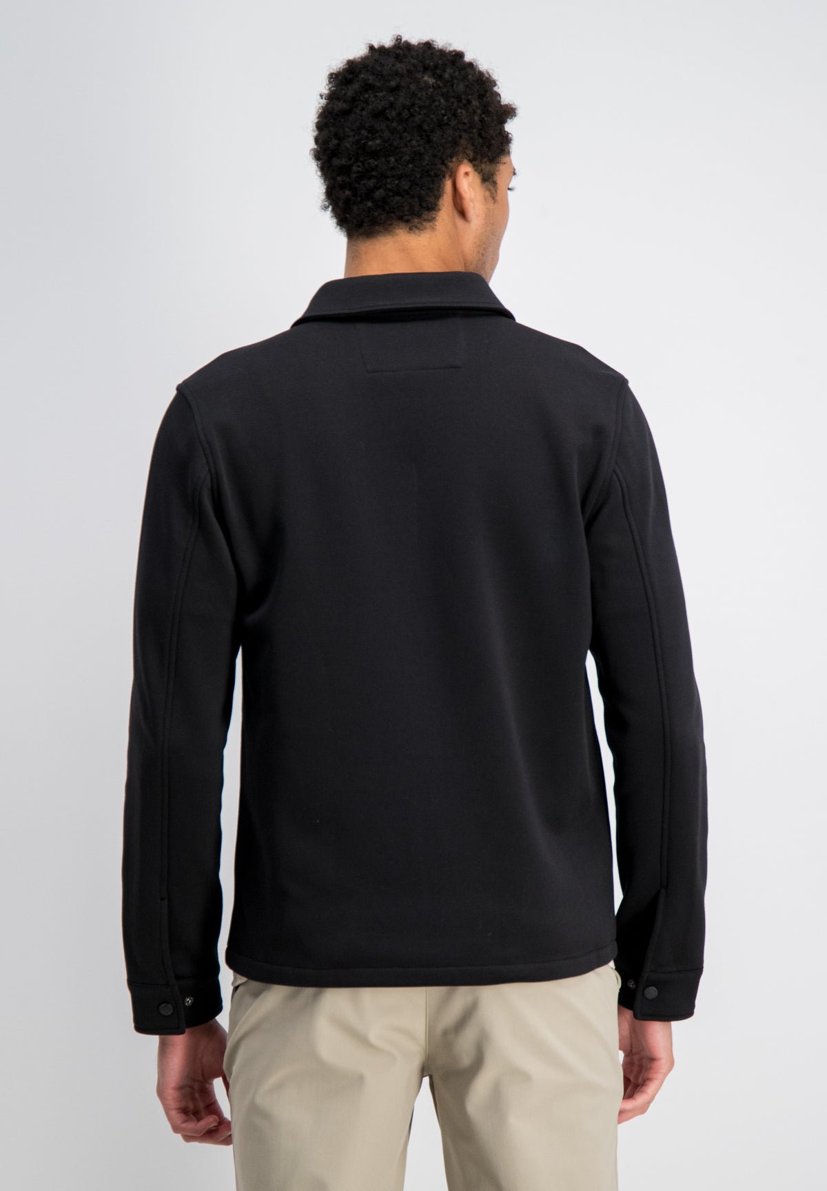 Eason – Sweat Zip Overshirt