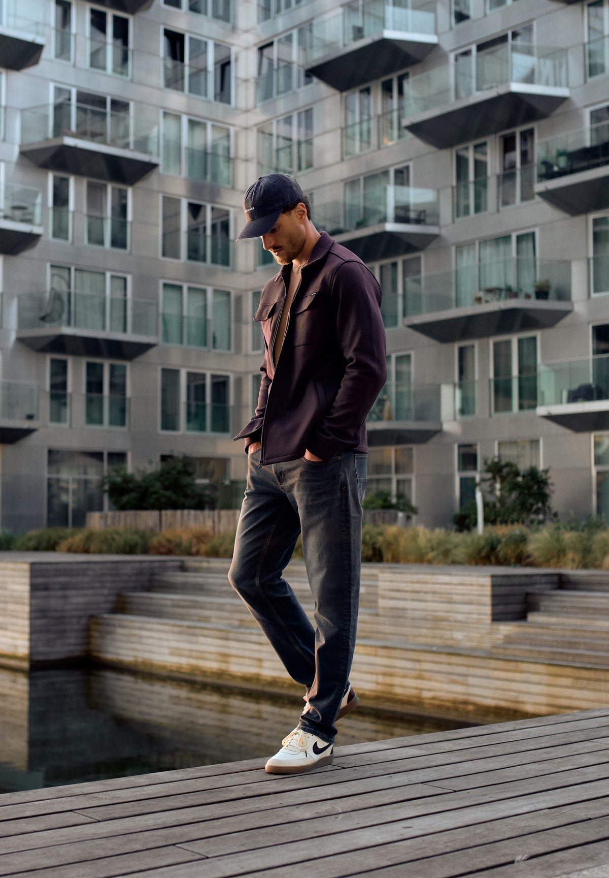 Eason – Sweat Zip Overshirt
