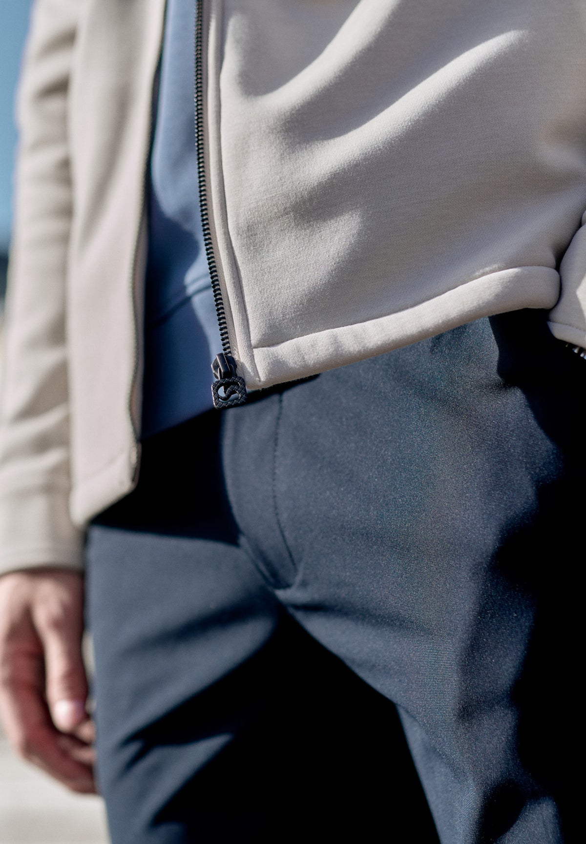 Eason – Sweat Zip Overshirt