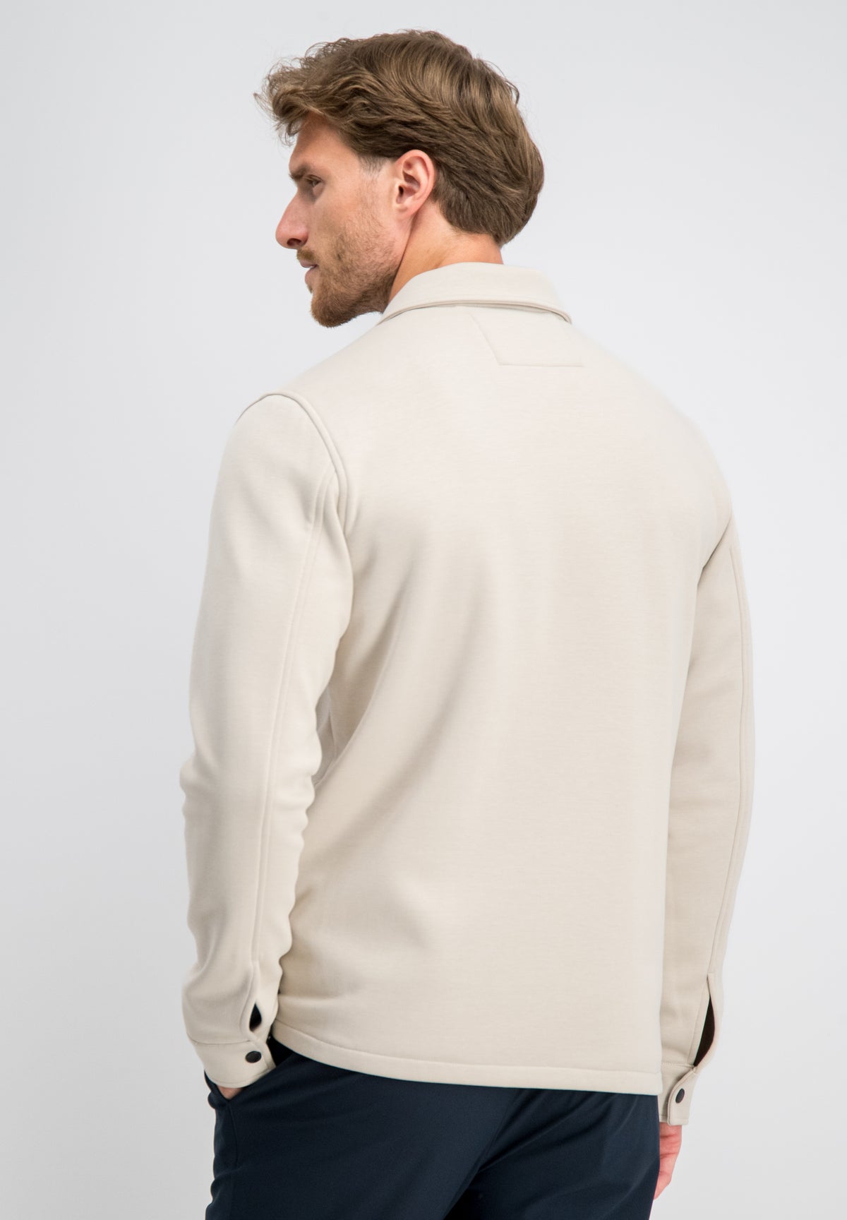 Eason – Sweat Zip Overshirt