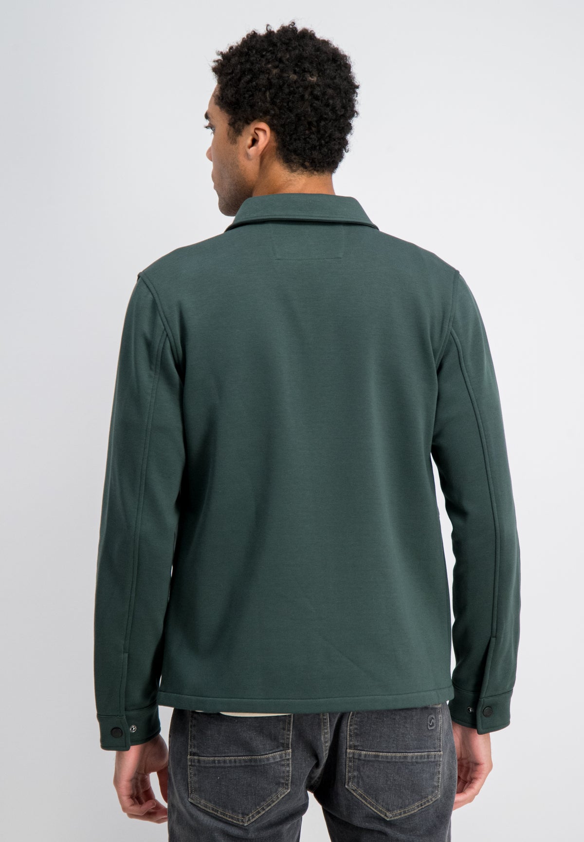 Eason – Sweat Zip Overshirt