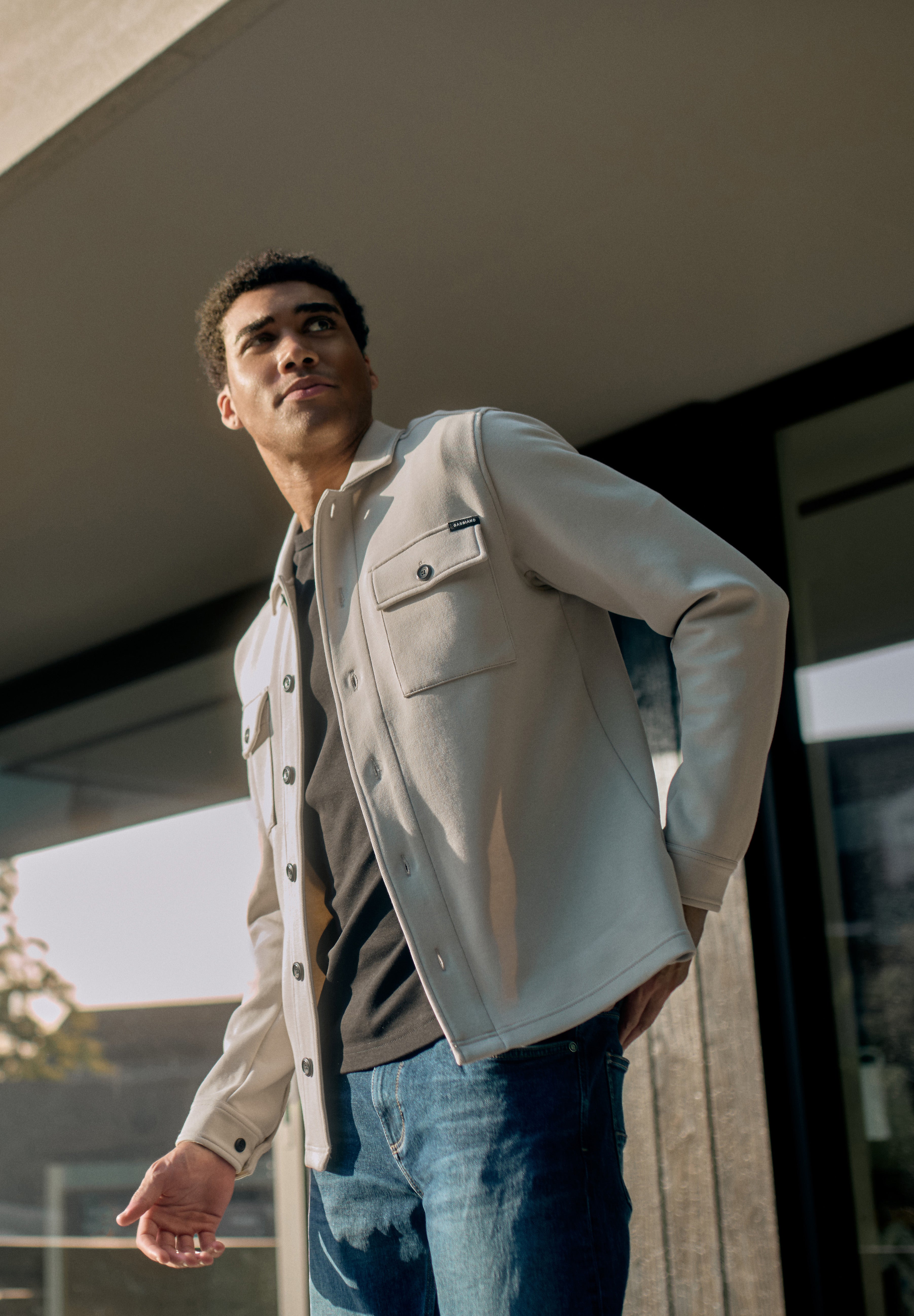Brody - Pique Interlock Overshirt