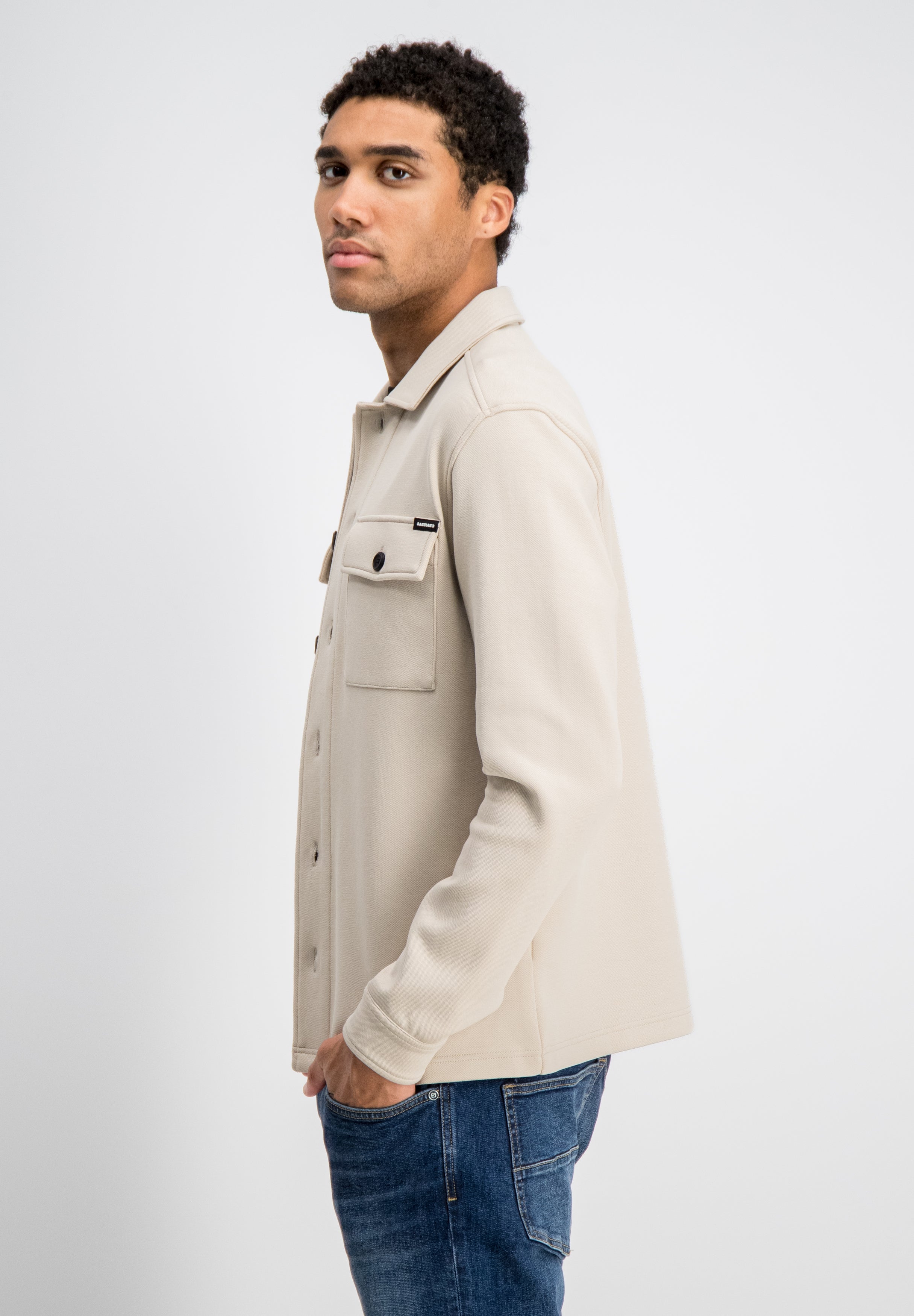 Brody - Pique Interlock Overshirt