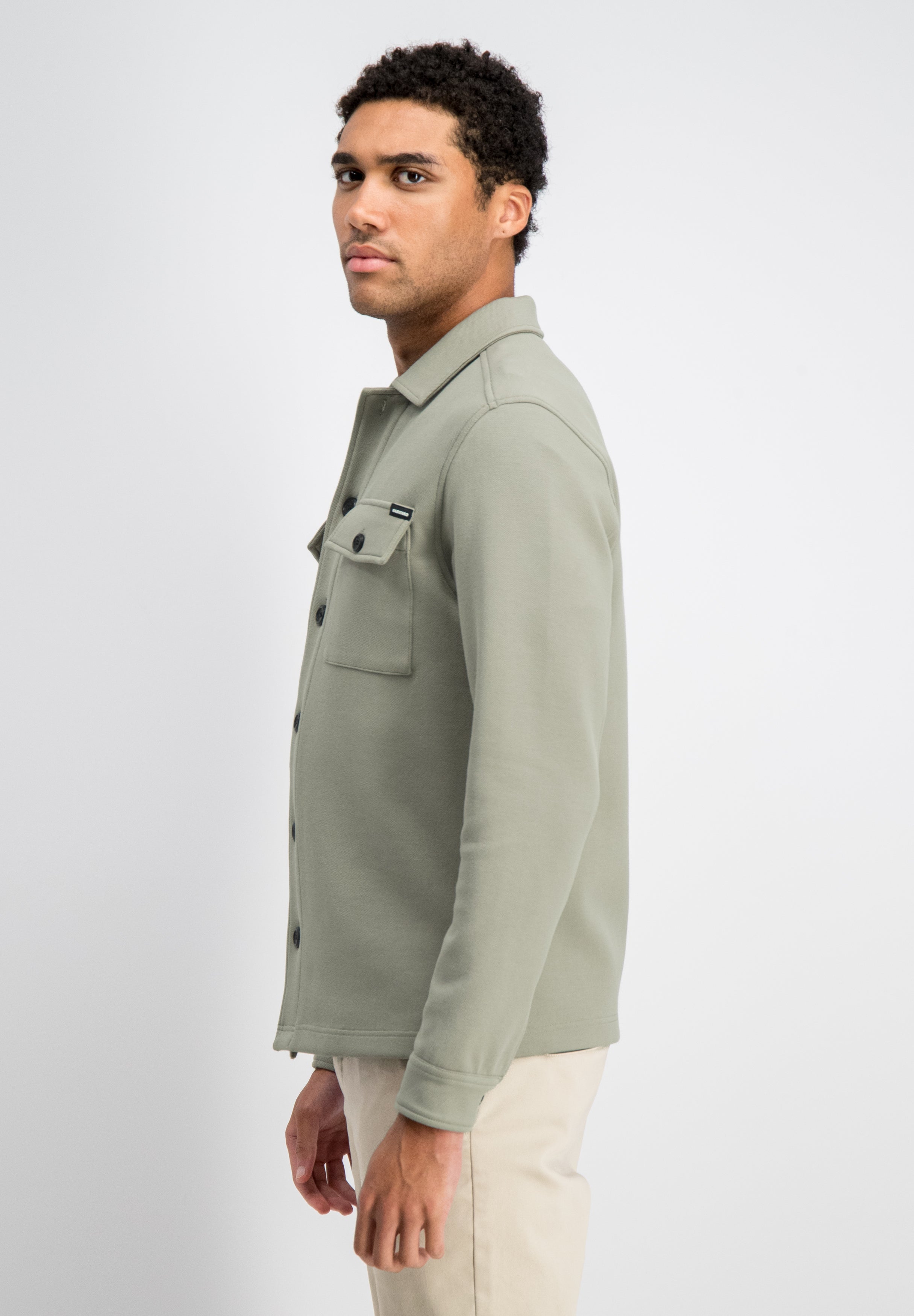 Brody - Pique Interlock Overshirt