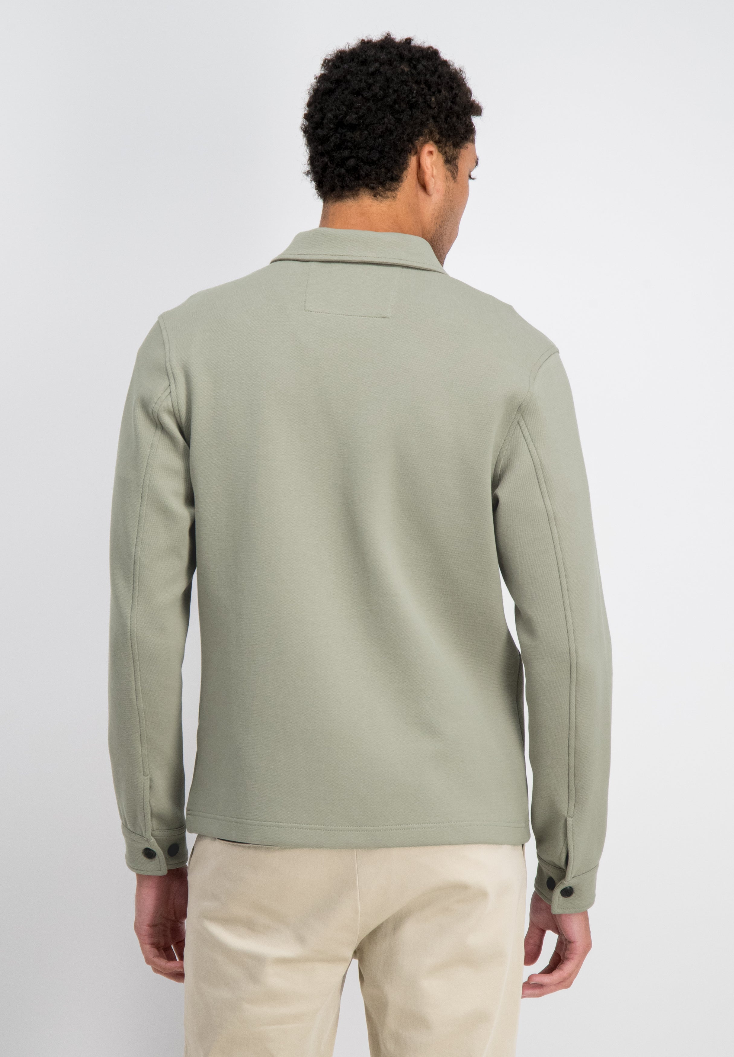 Brody - Pique Interlock Overshirt