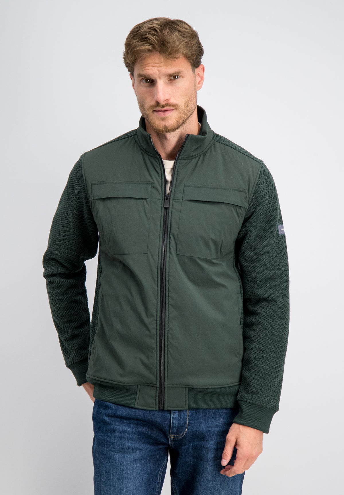 Inver – Sweat Mix Zip Cardigan