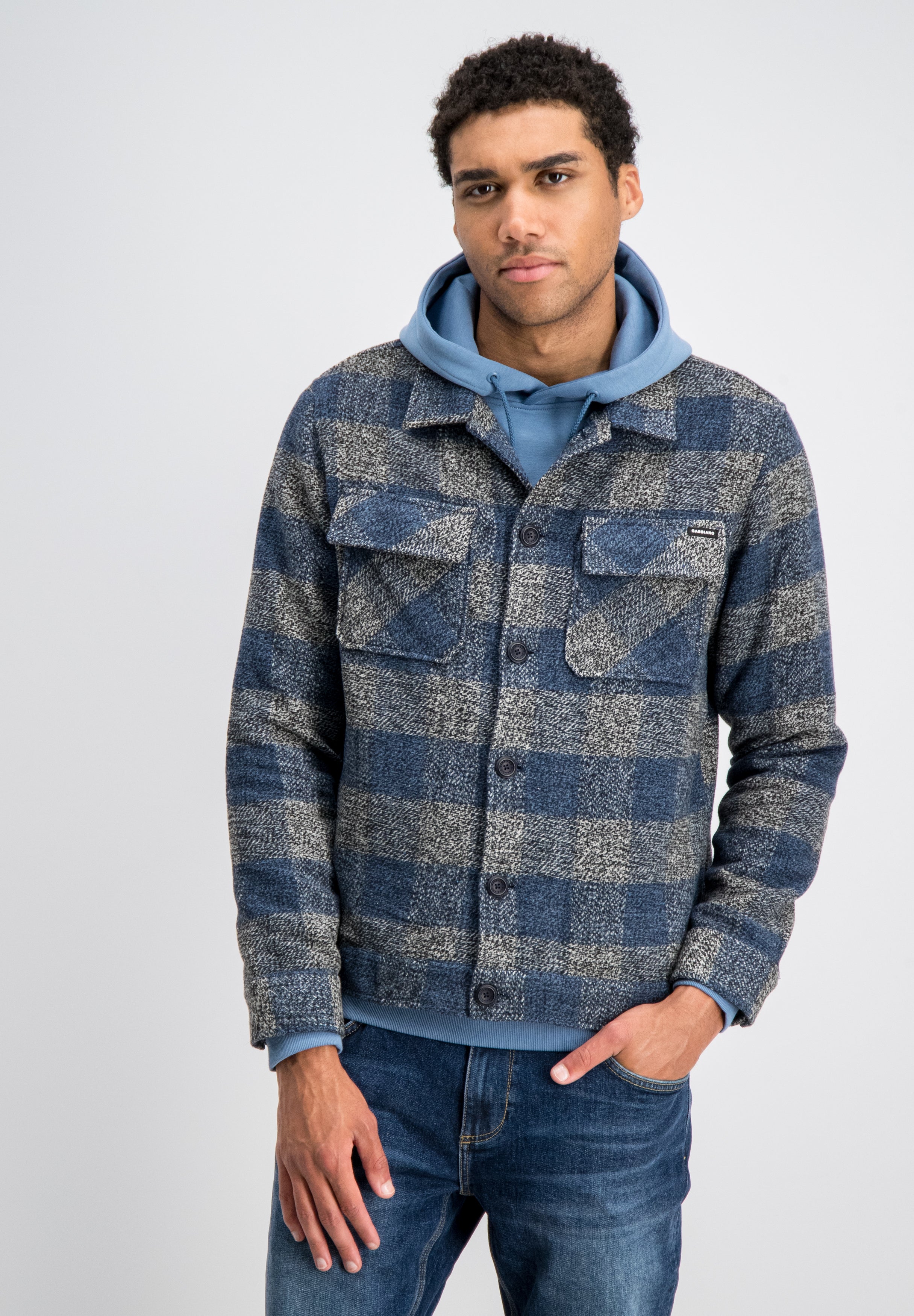 Morar – Check Flannel Trucker Overshirt