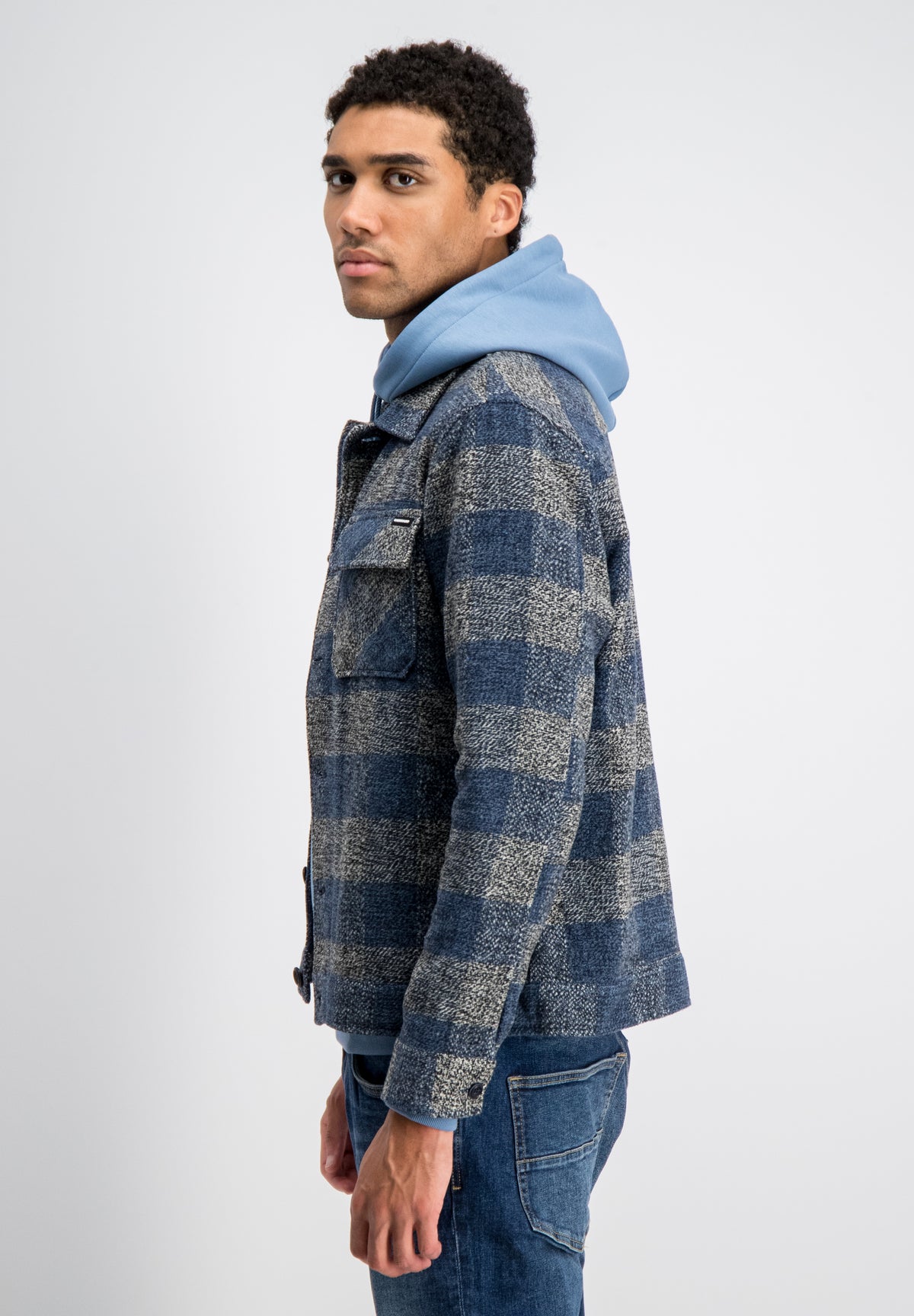 Morar – Check Flannel Trucker Overshirt