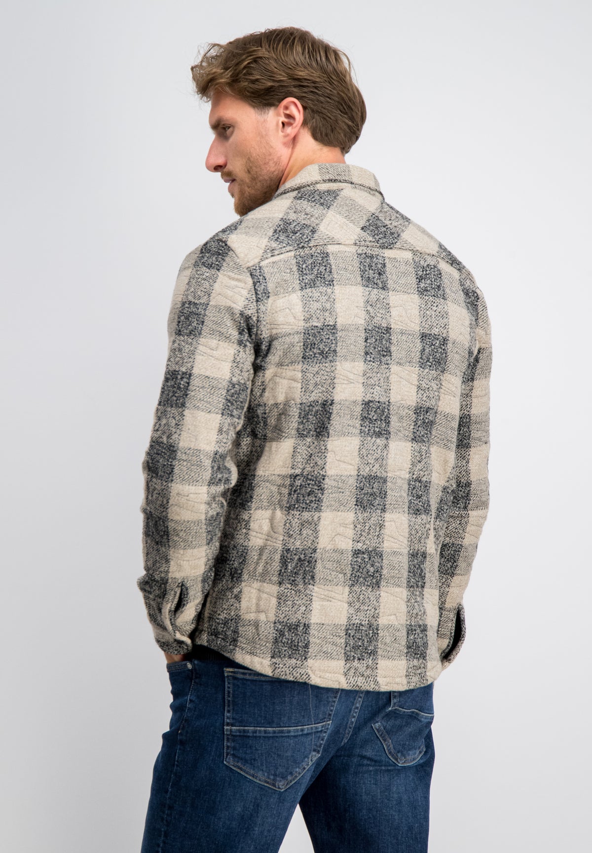 Flint – Quilted Check Flannel Overshirt