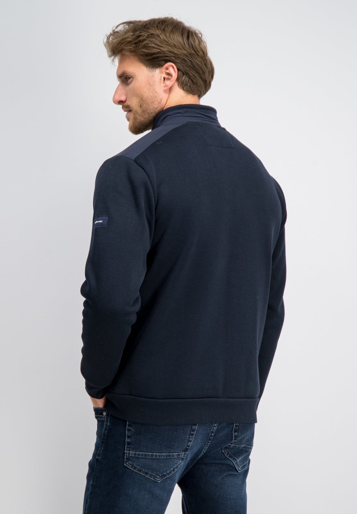 Birk – Structured Teddy Sweat Cardigan