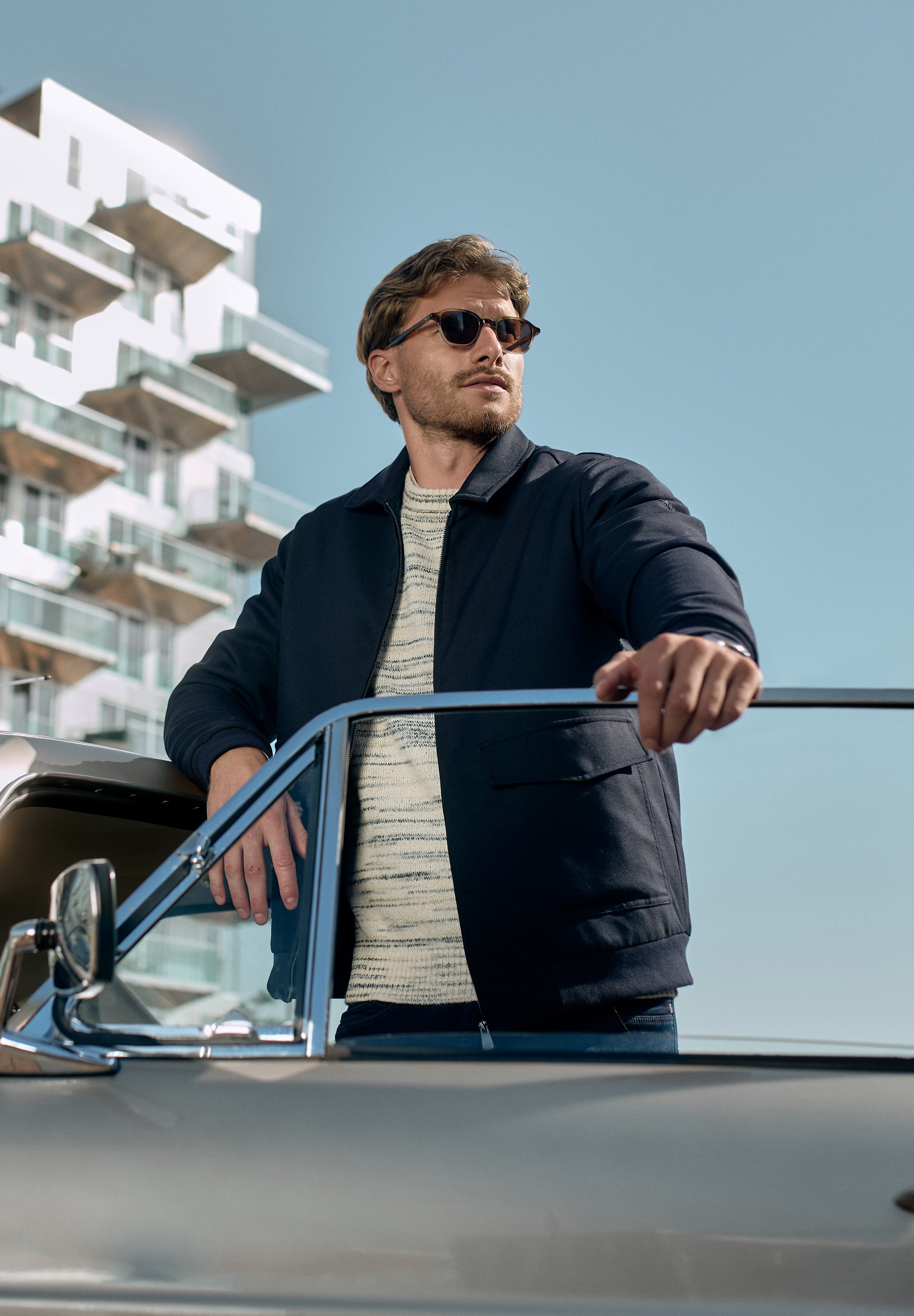 Harrington - Woven Inbetween Jacket