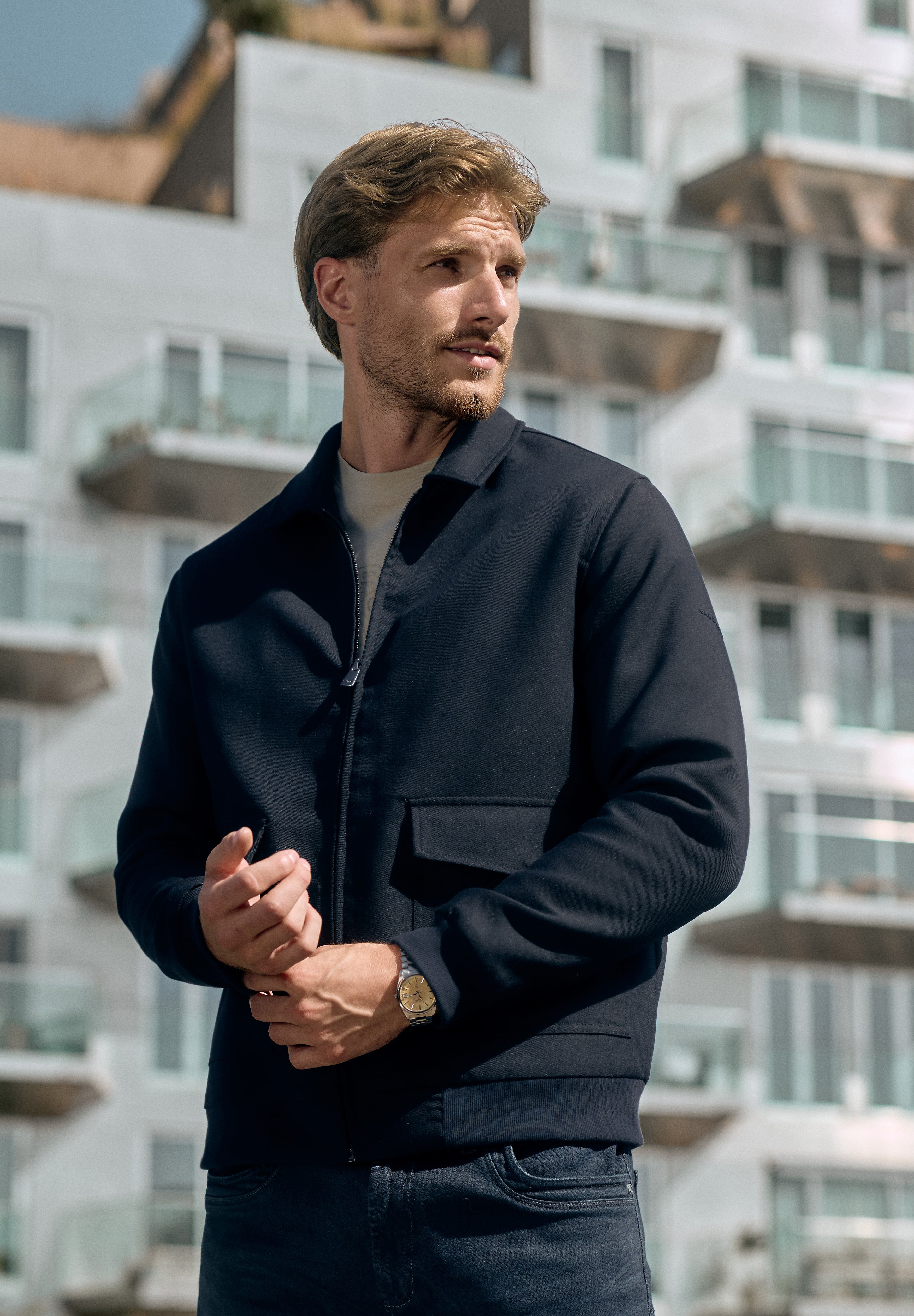 Harrington - Woven Inbetween Jacket