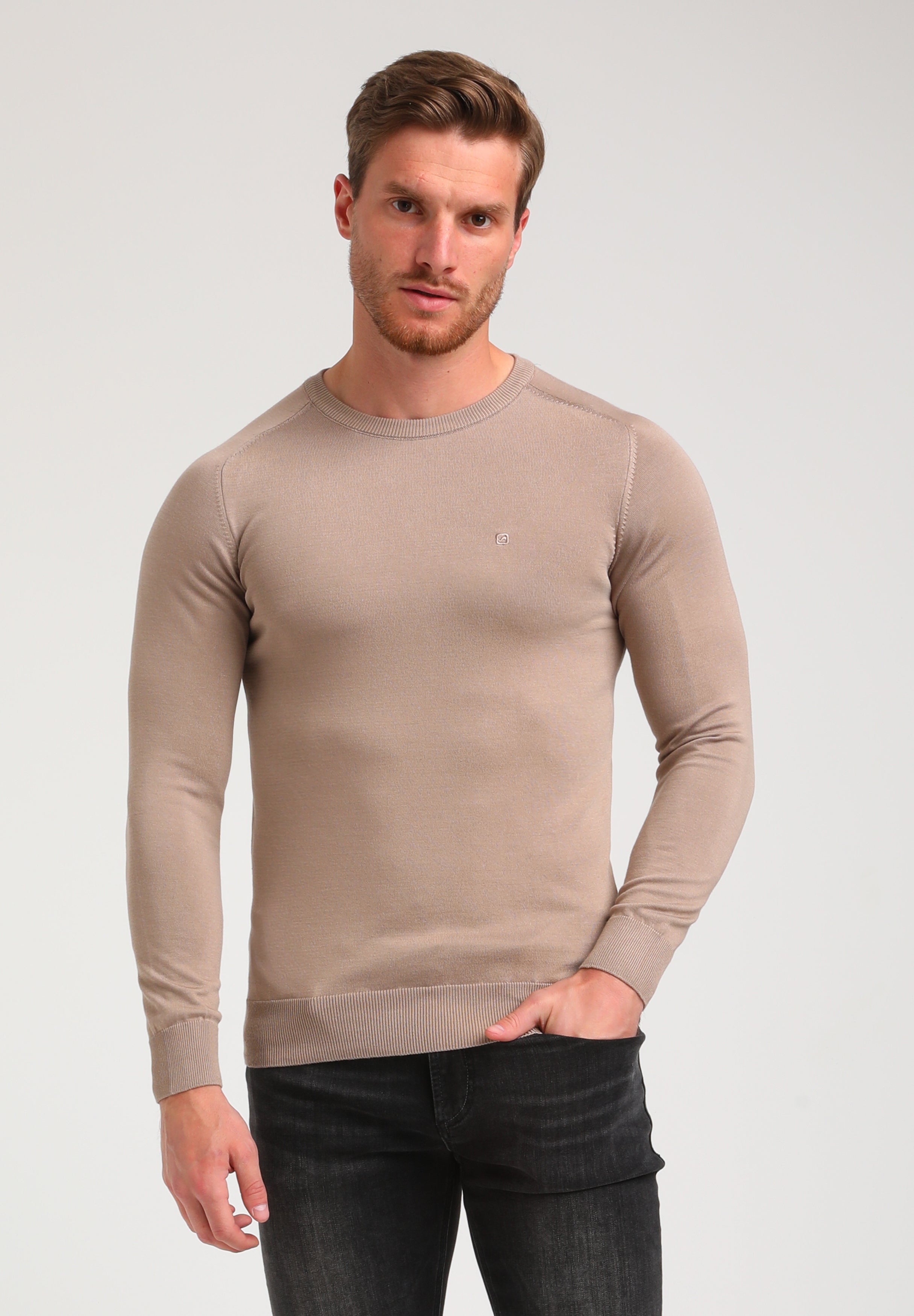 Essential knitted trui