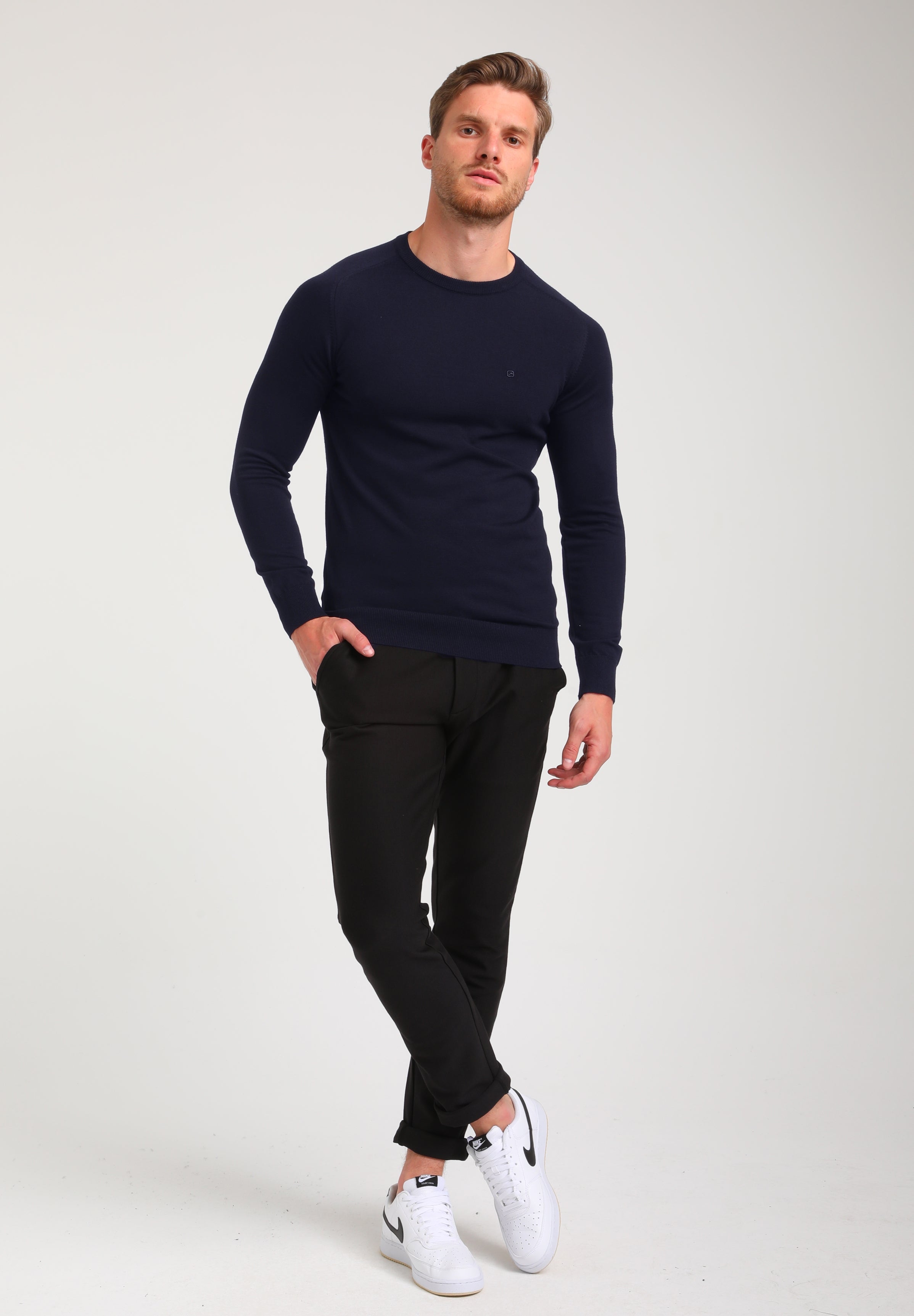 Essential knitted trui