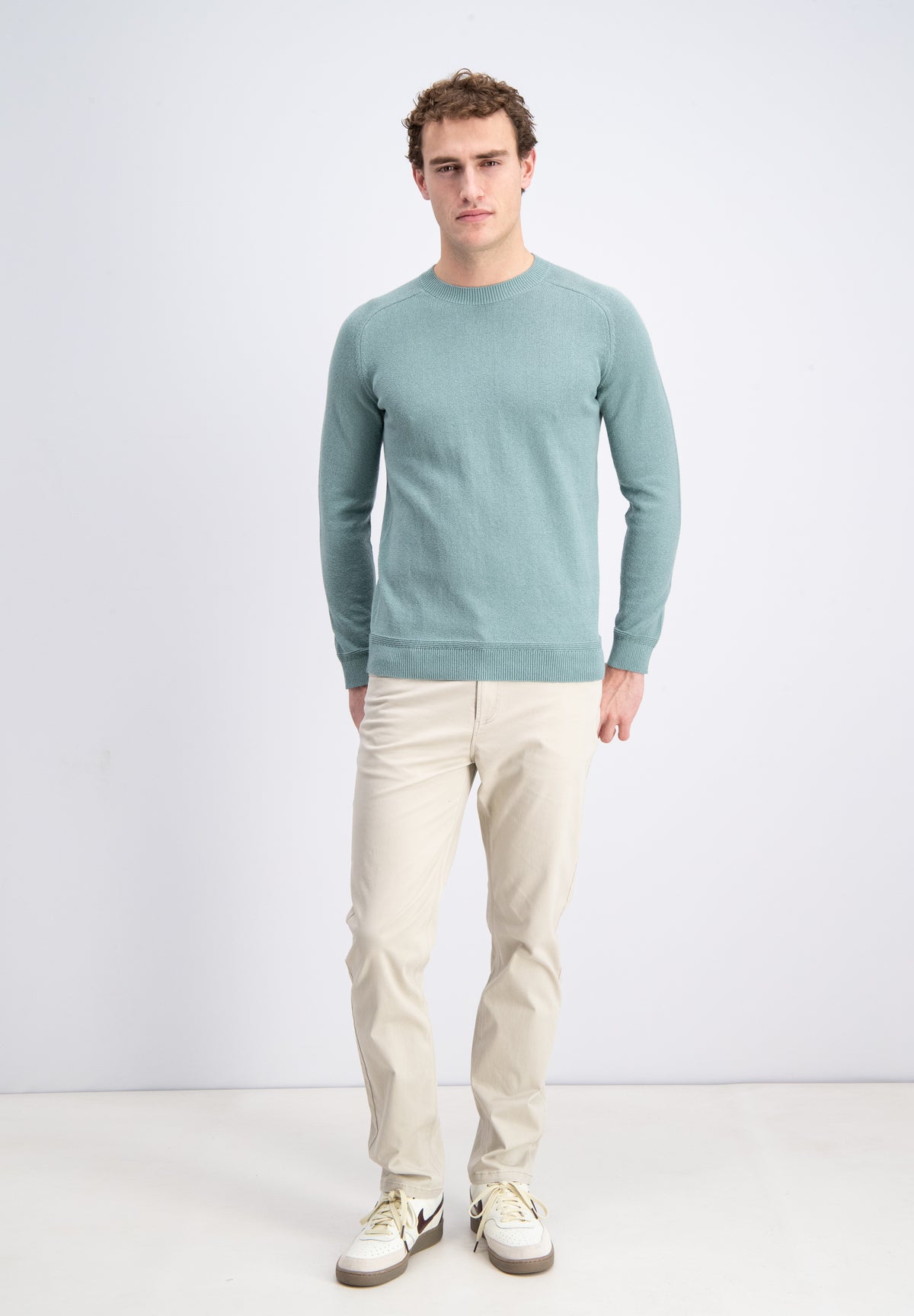 Blanko -  Linnen slub structure sweater
