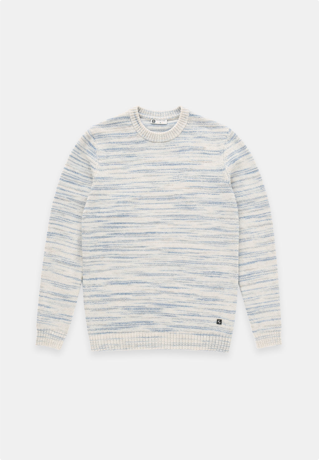 Niko – Melange Stripe Crewneck Knit