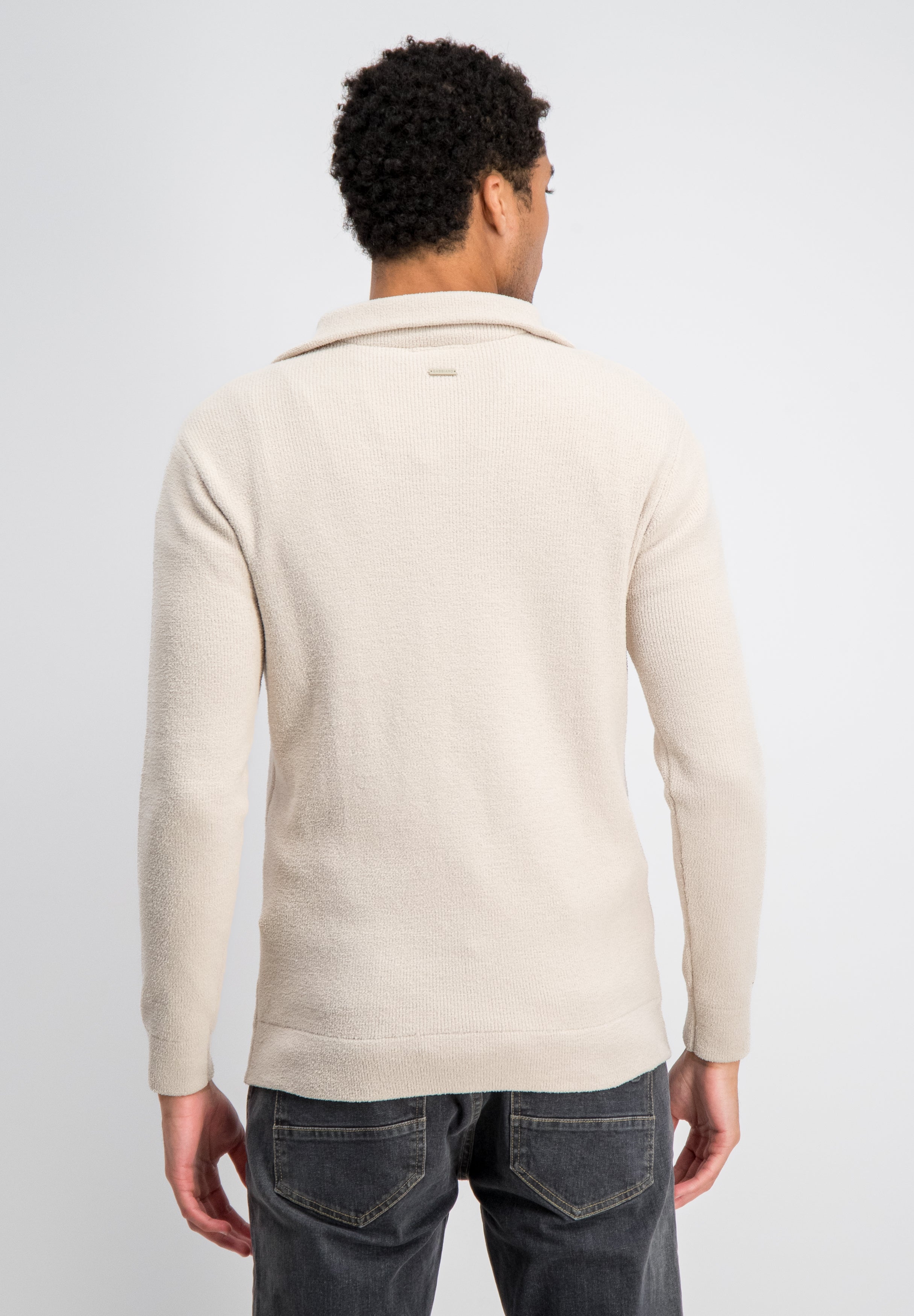 Munro - Chenille Quarter Zip Knit