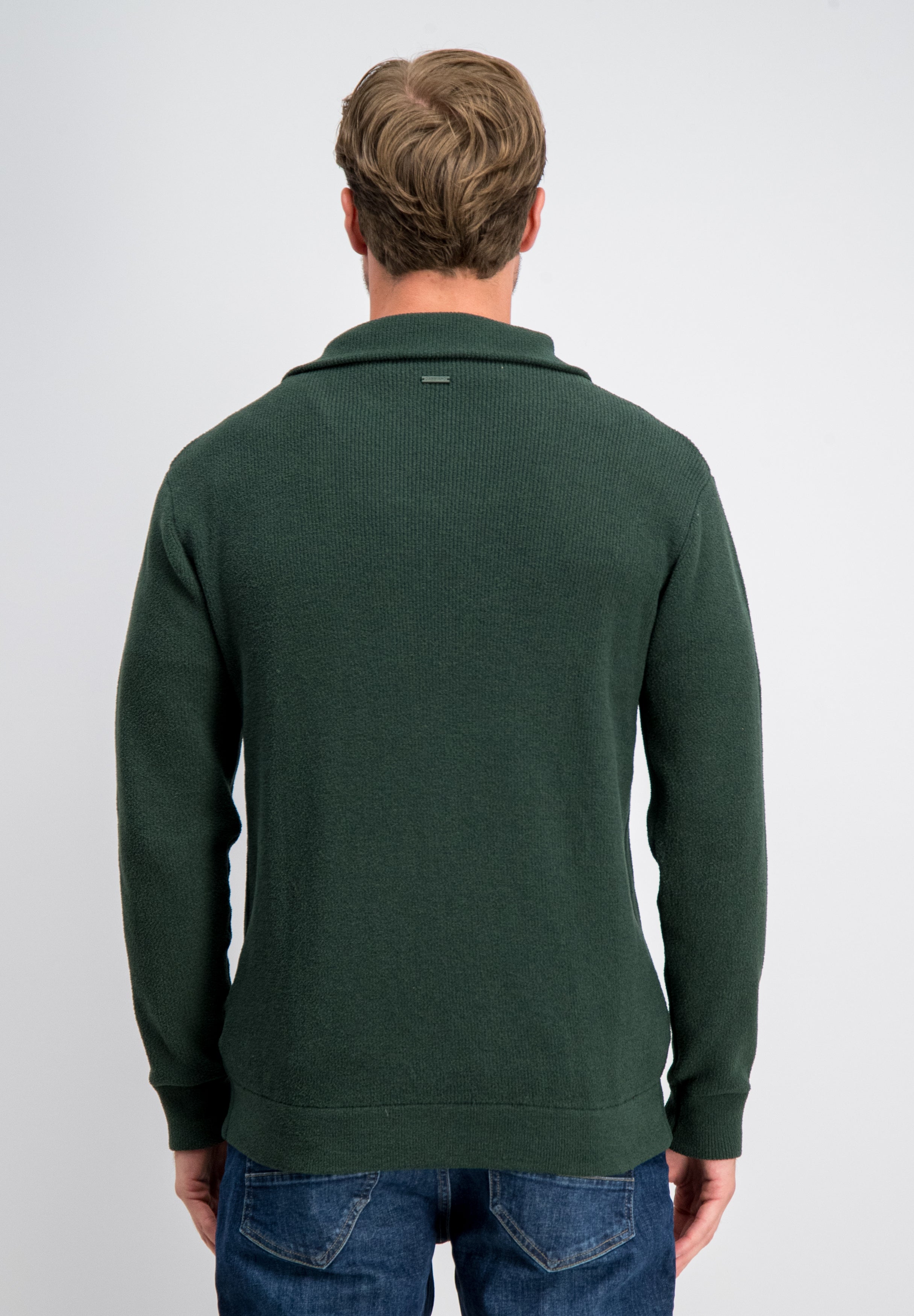 Munro - Chenille Quarter Zip Knit