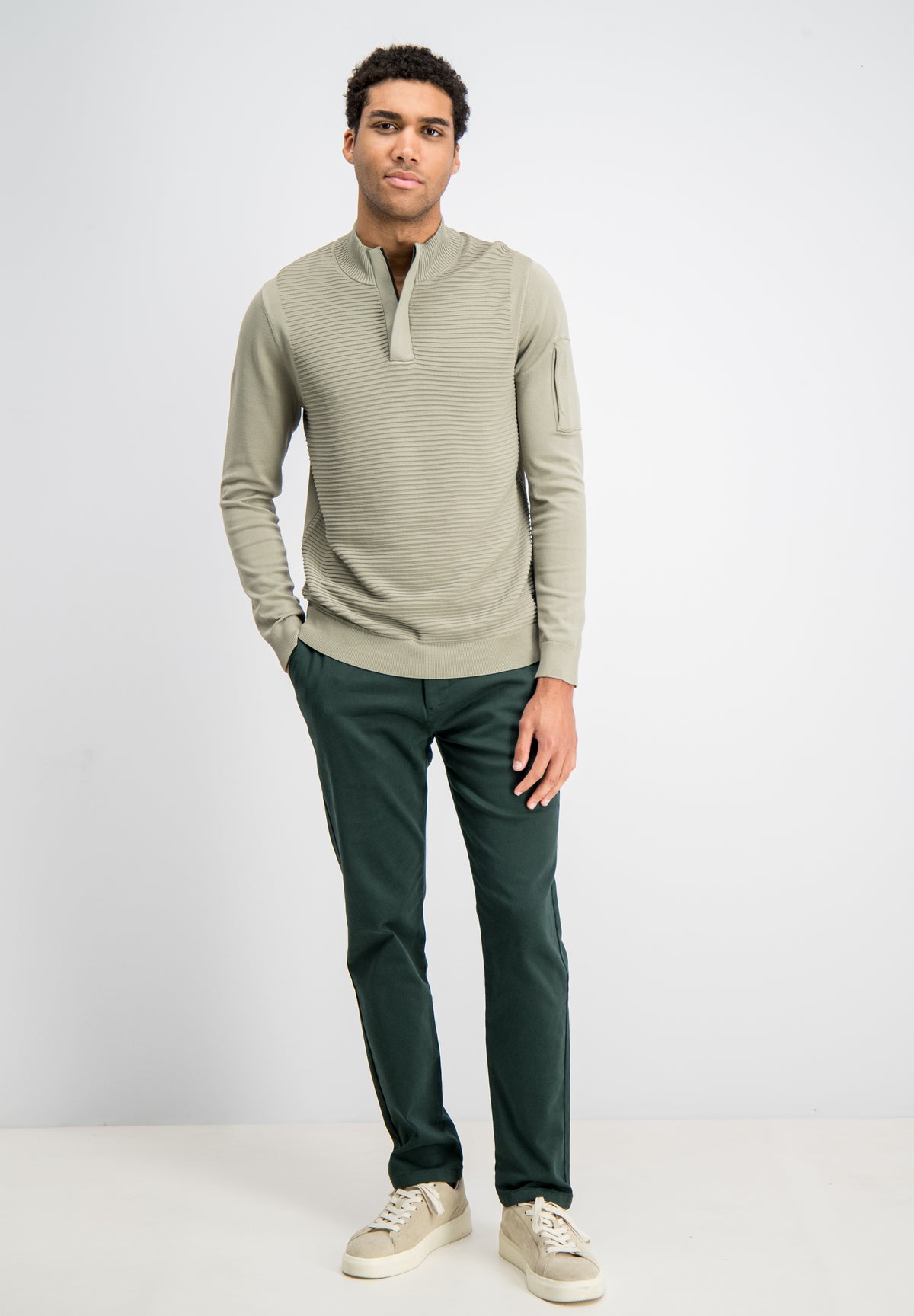 Hoyt - Half Zip Tech Knit Trui