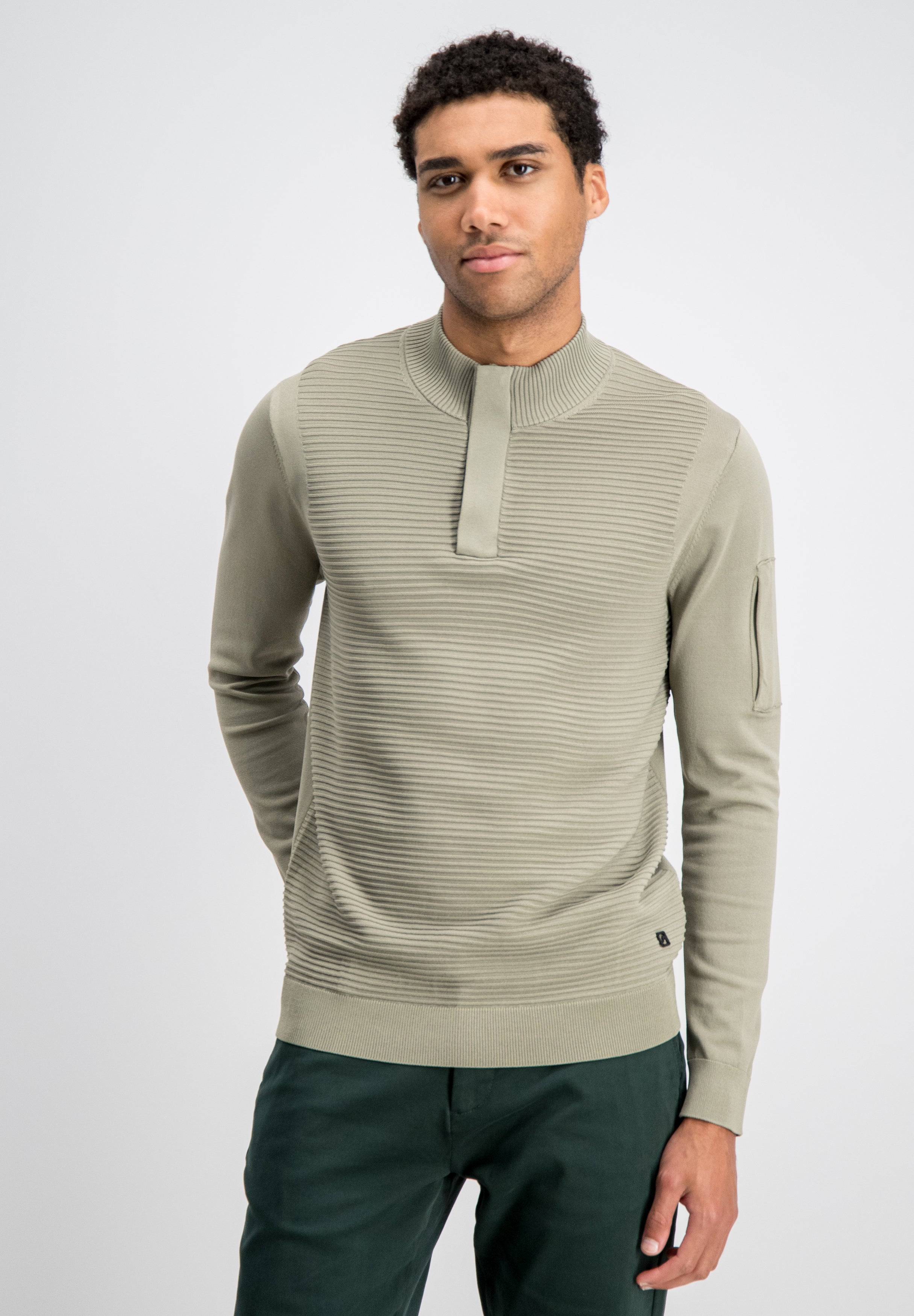 Hoyt - Half Zip Tech Knit Trui