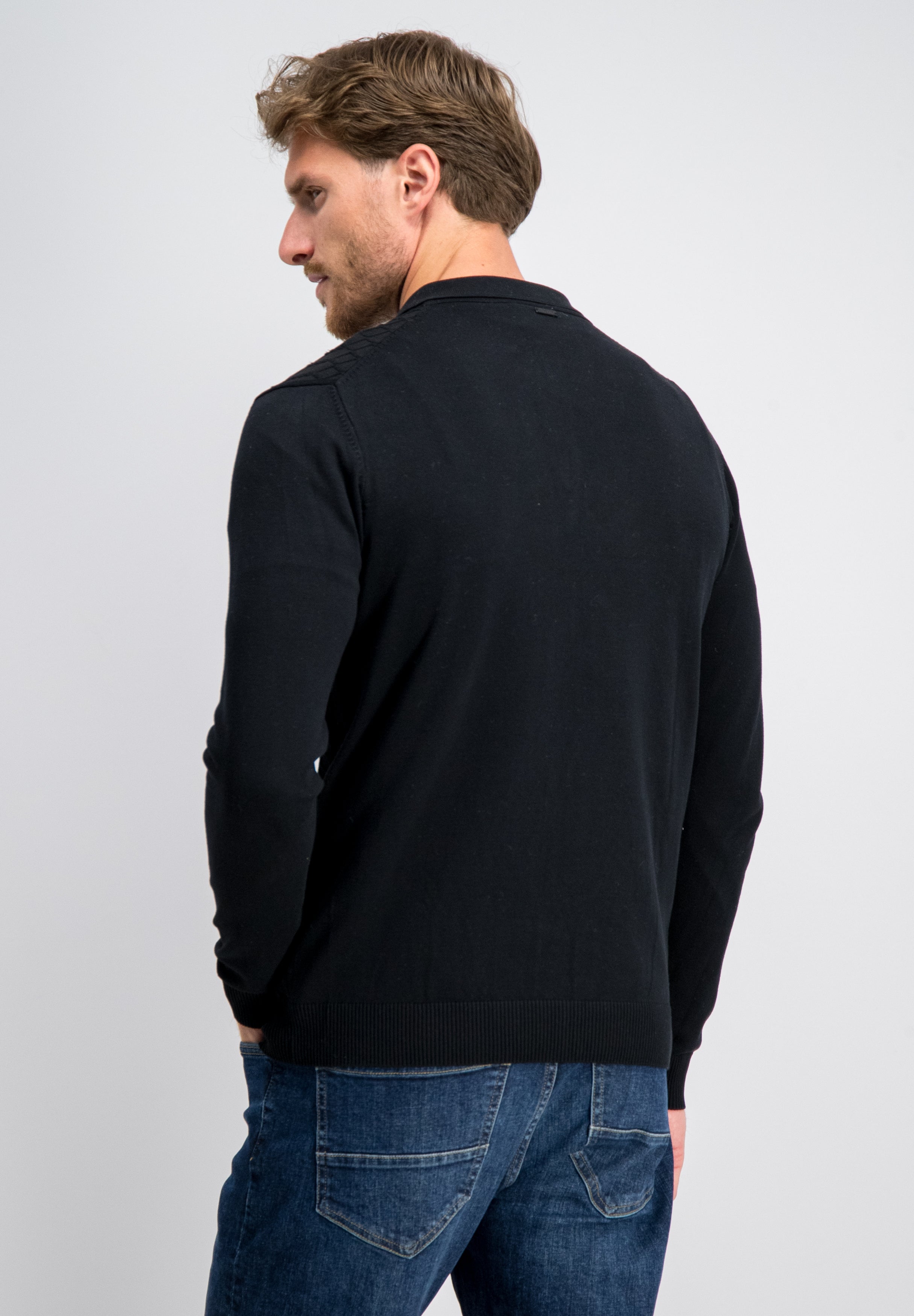 Elric - Soft Elite Zip Polo Knit