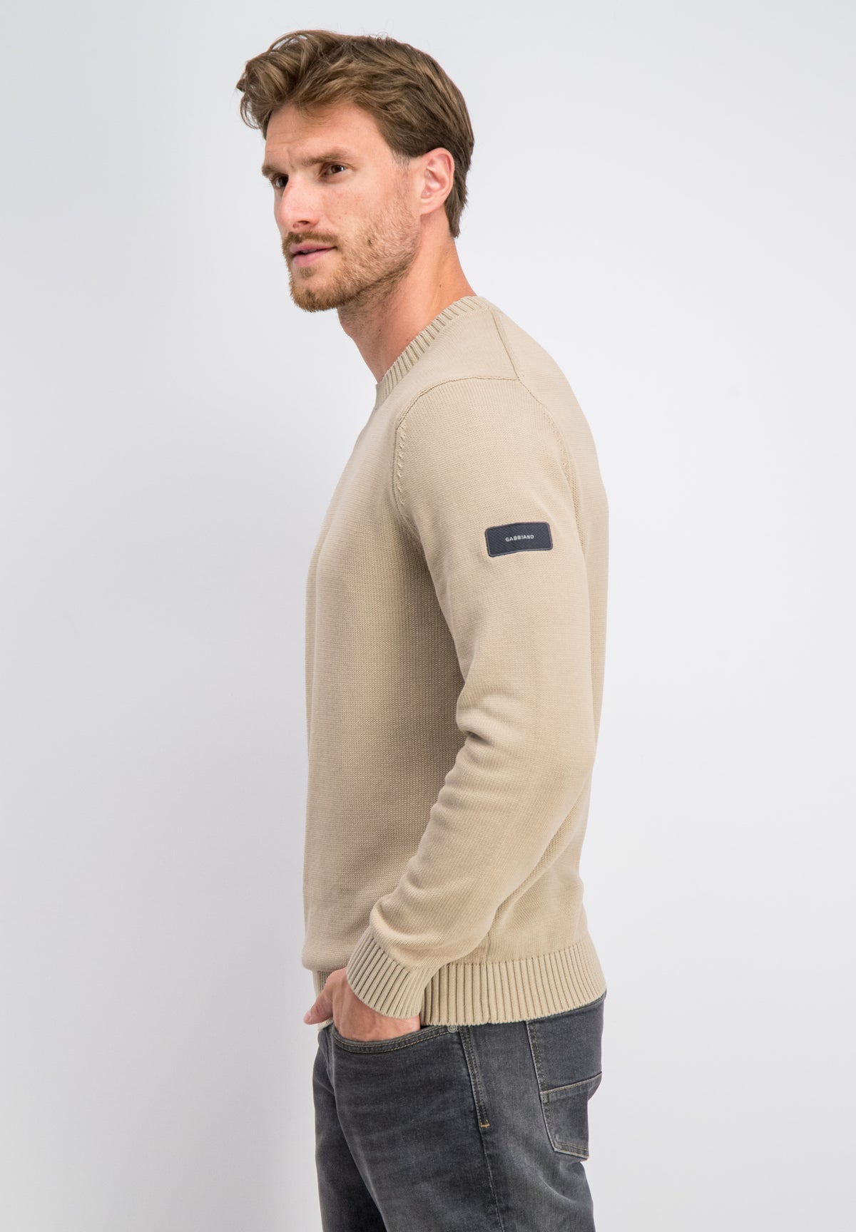 Ewan – Garment Dyed Crewneck Knit