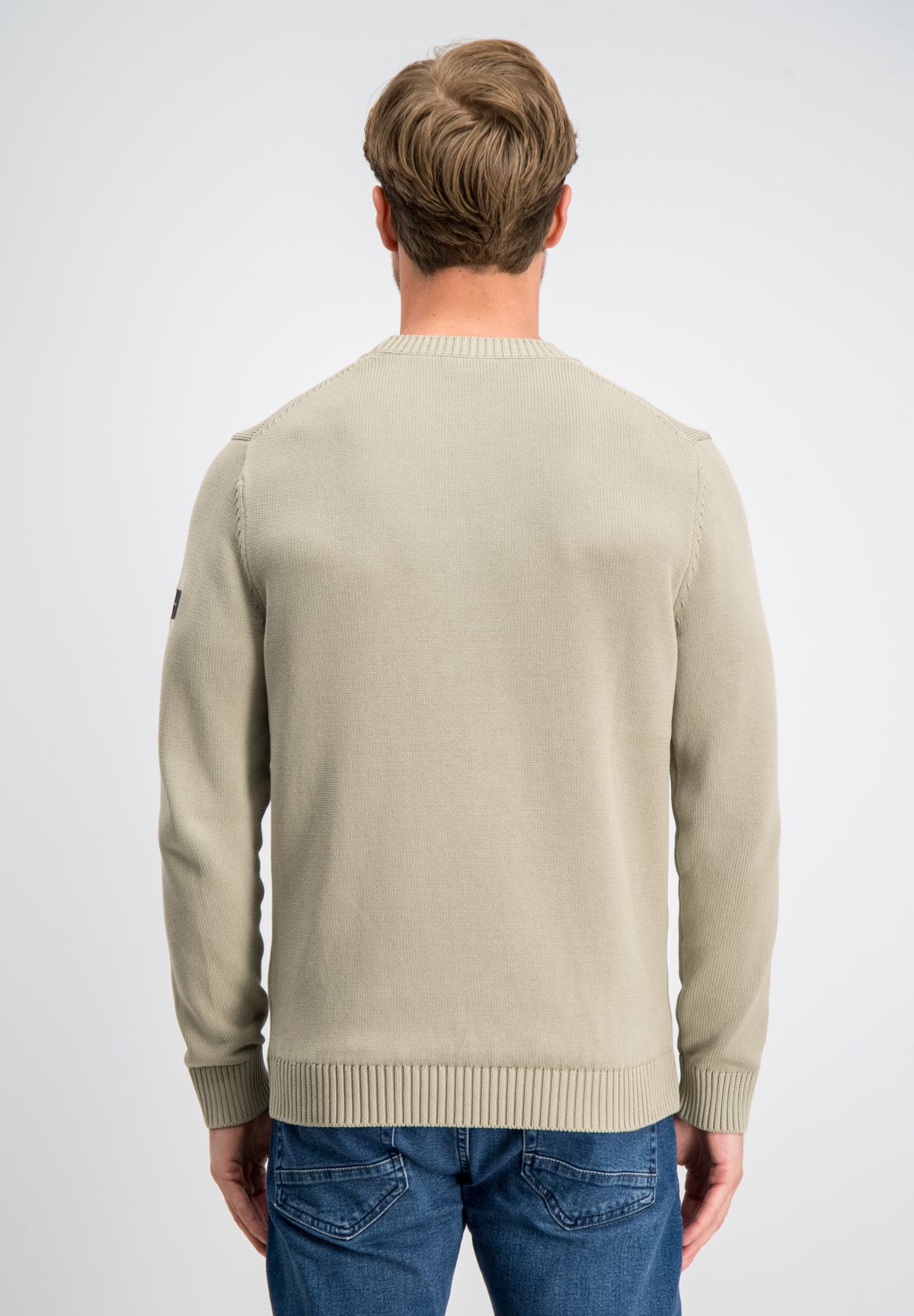 Ewan – Garment Dyed Crewneck Knit