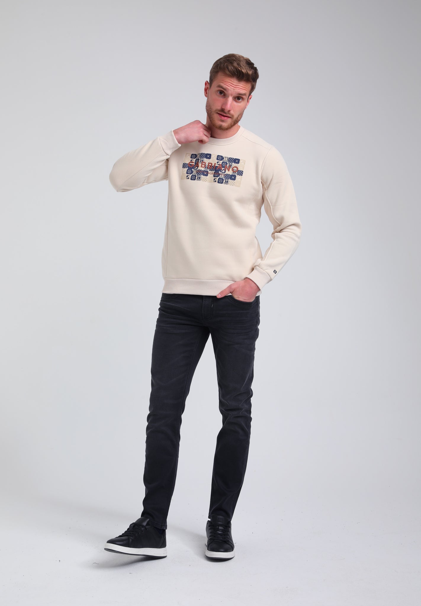 Branded sweater 3.0 | Sand