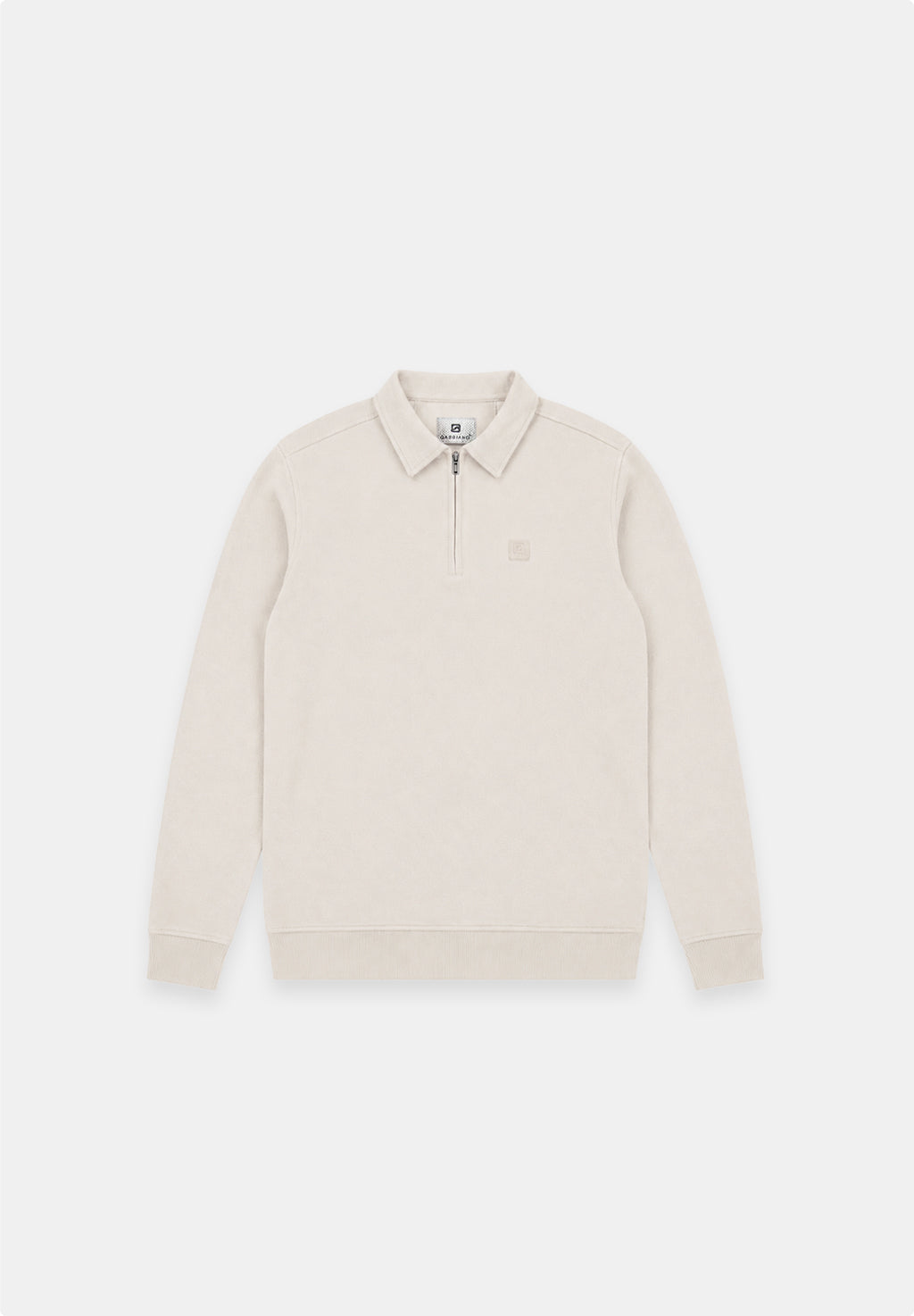 Kean – Jacquard Zip Sweat Polo