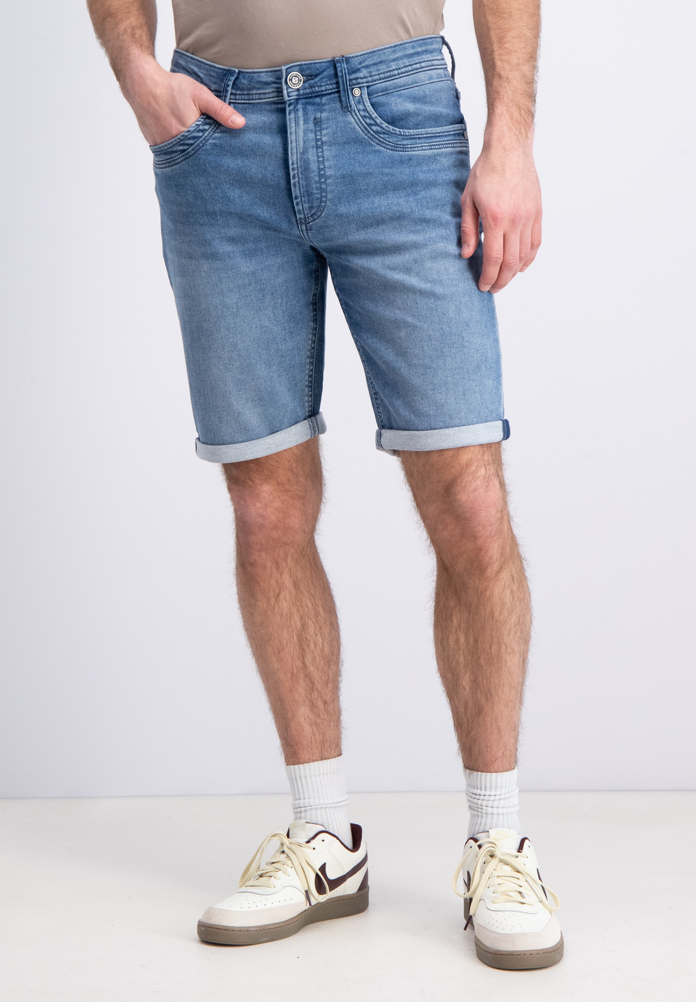 Donn - Jogg denim shorts