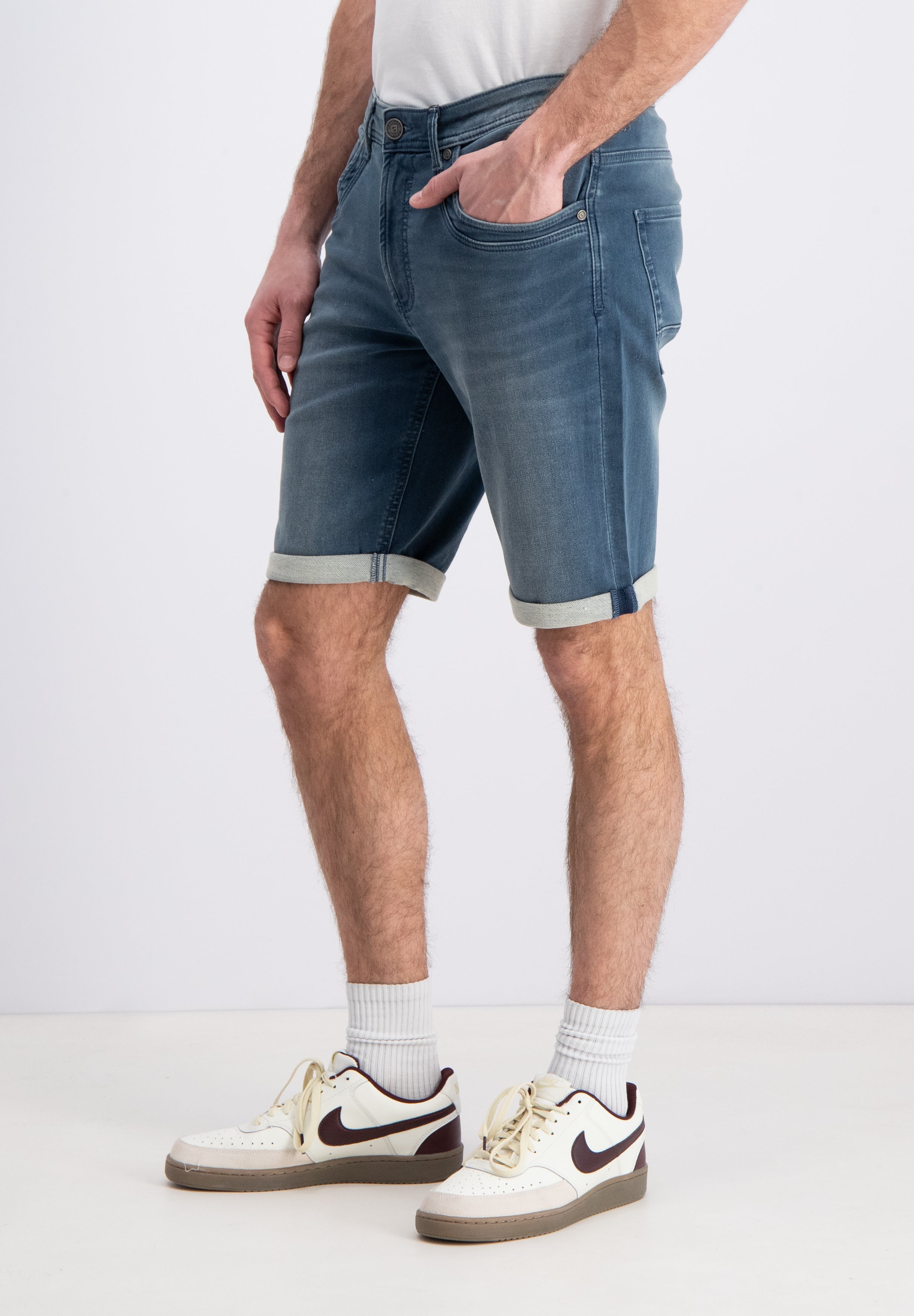 Donn - Jogg denim shorts