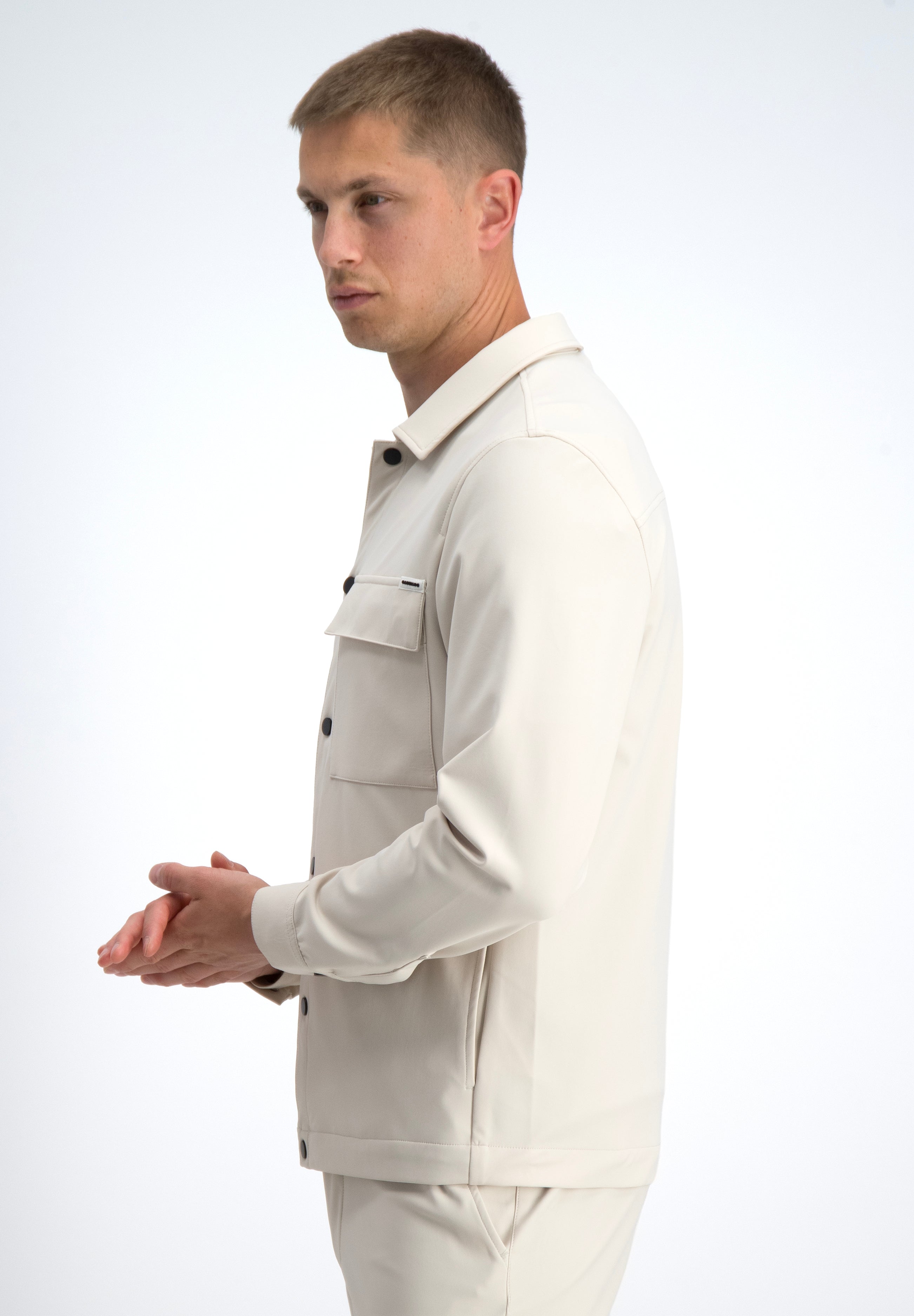 Travel overshirt 4way-stretch