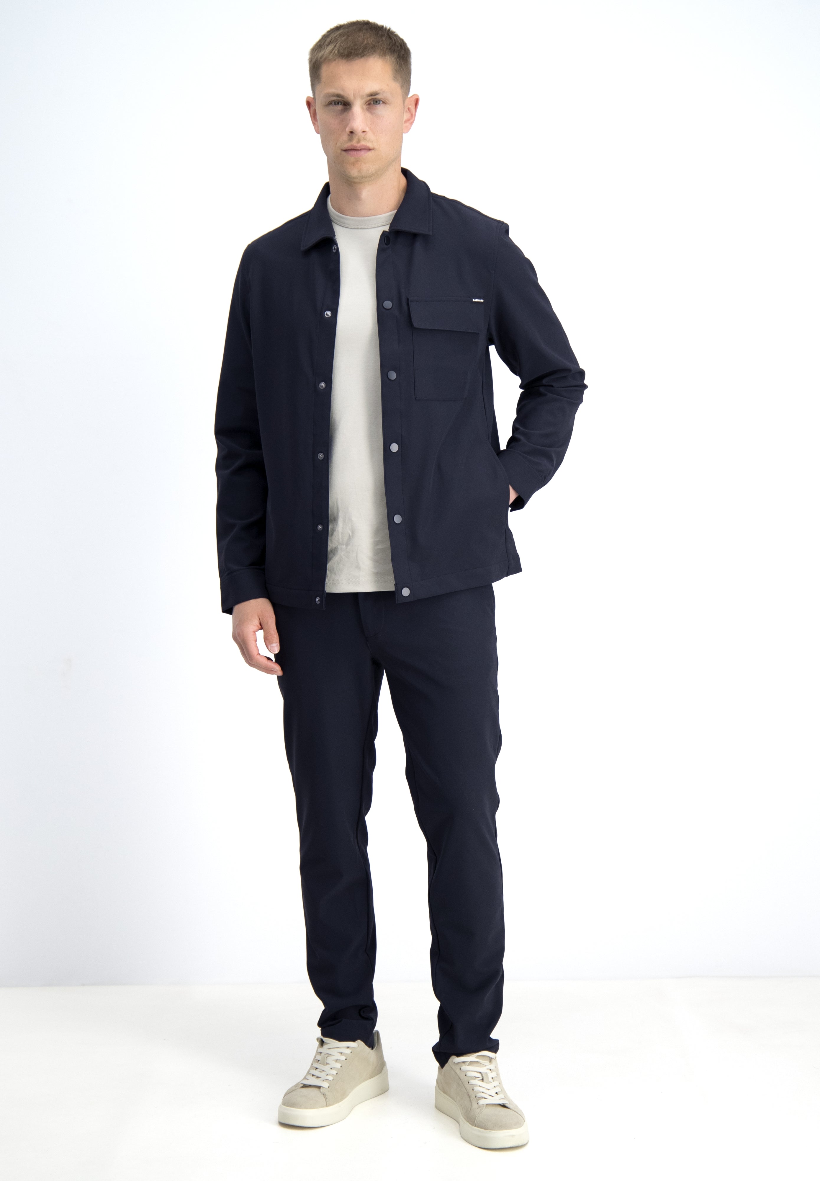 Travel overshirt 4way-stretch