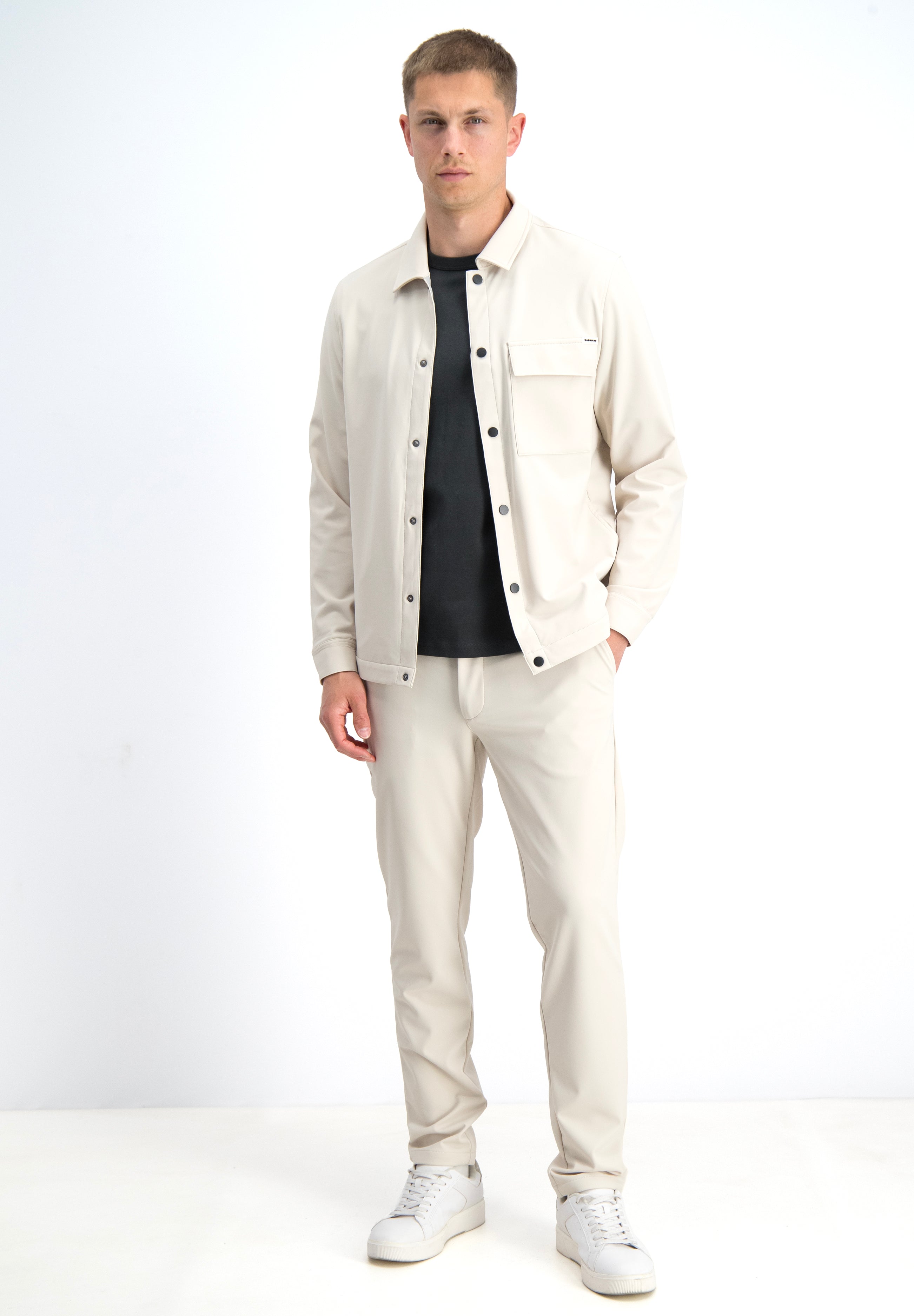 Travel overshirt 4way-stretch